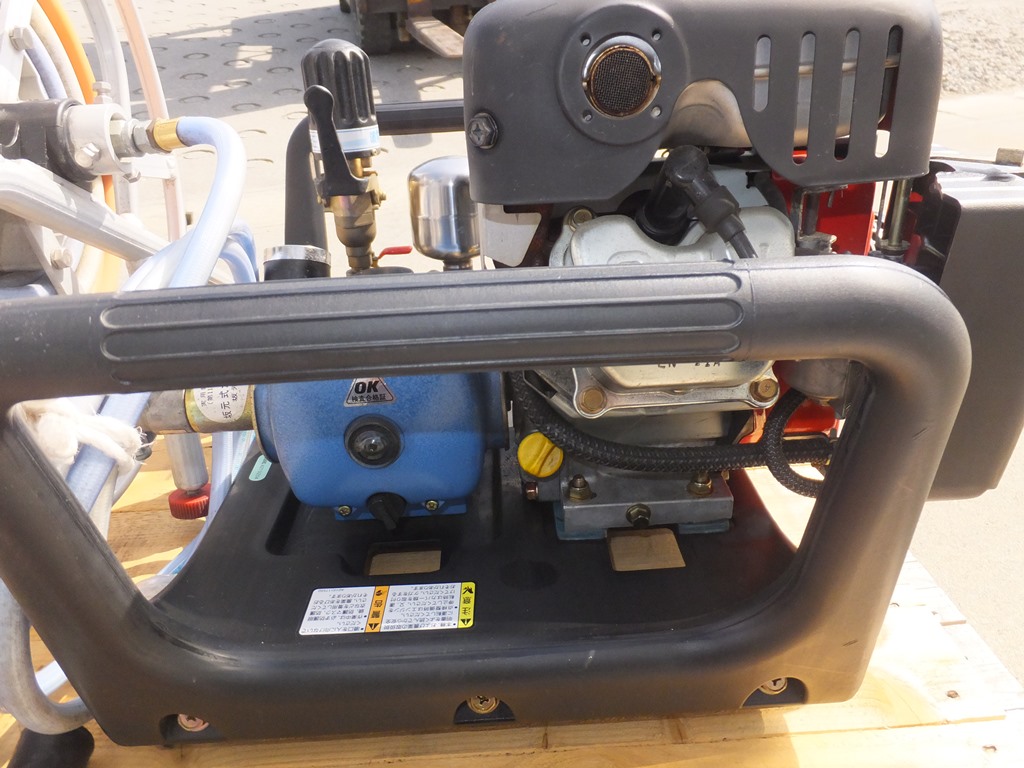 その他 中古その他 CSP-425D3 アリミツ セラミックセット動噴 巻取機・攪拌機付 程度良好の商品画像6