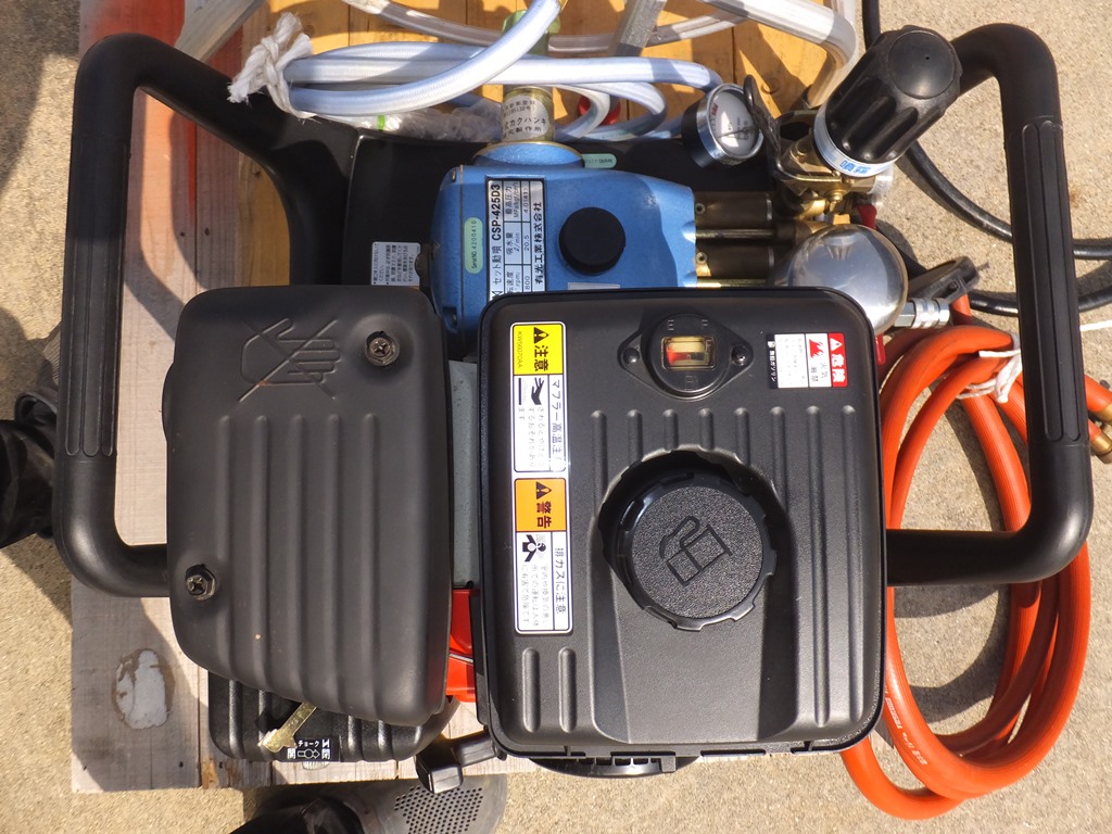 その他 中古その他 CSP-425D3 アリミツ セラミックセット動噴 巻取機・攪拌機付 程度良好の商品画像8