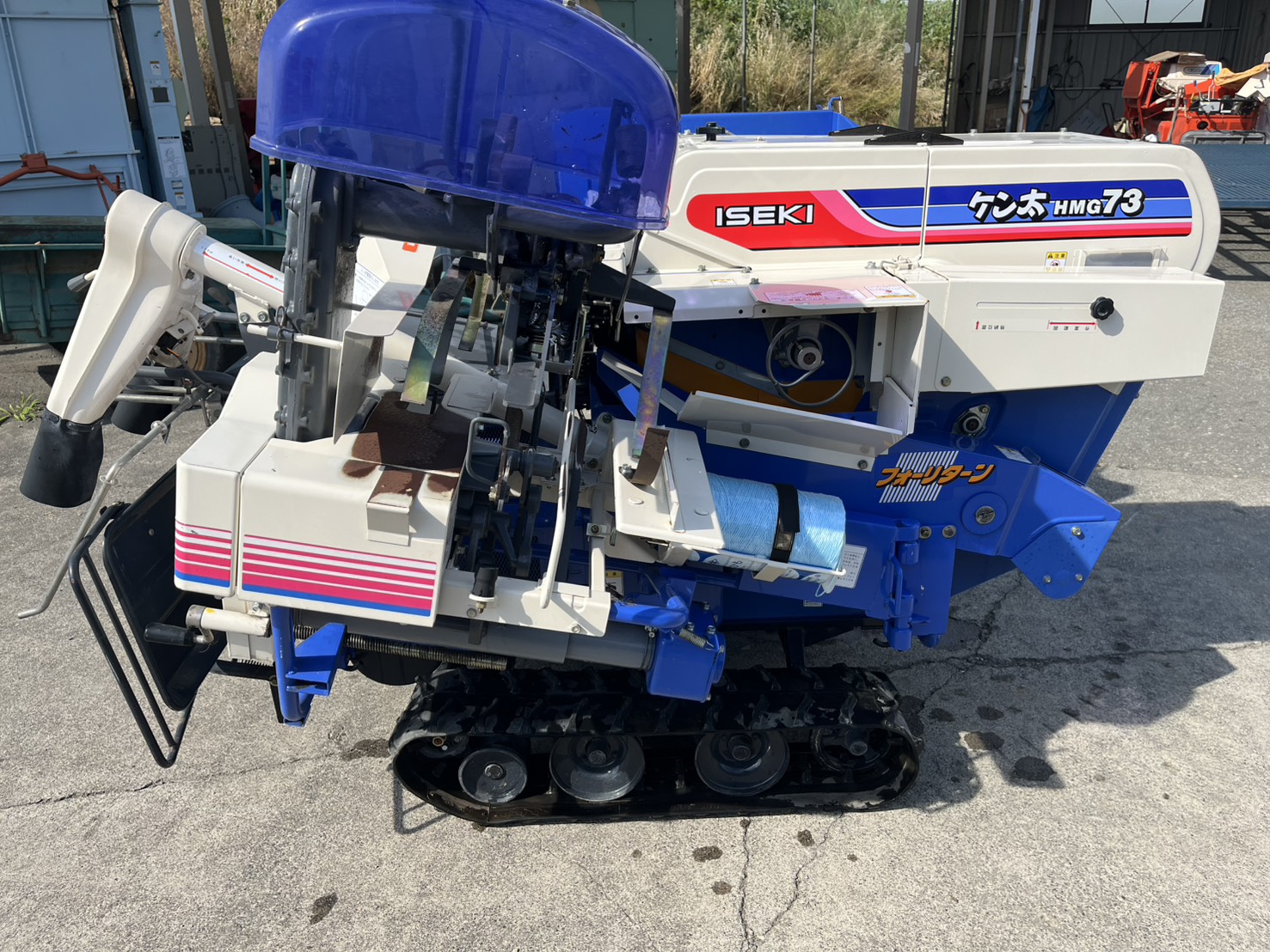 イセキ 中古ハーベスター HMG73-Sの商品画像4