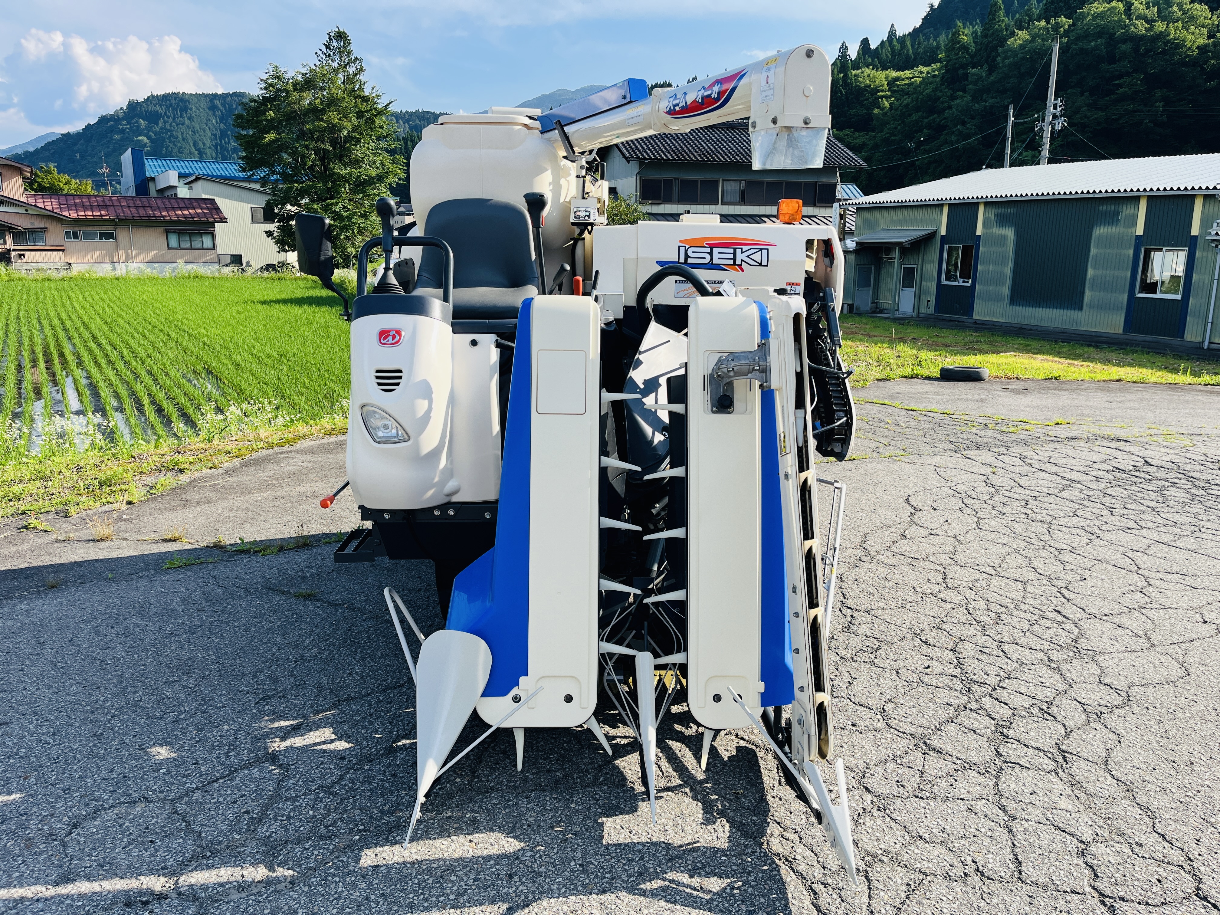 イセキ 中古コンバイン HN217-GZKWCの商品画像3
