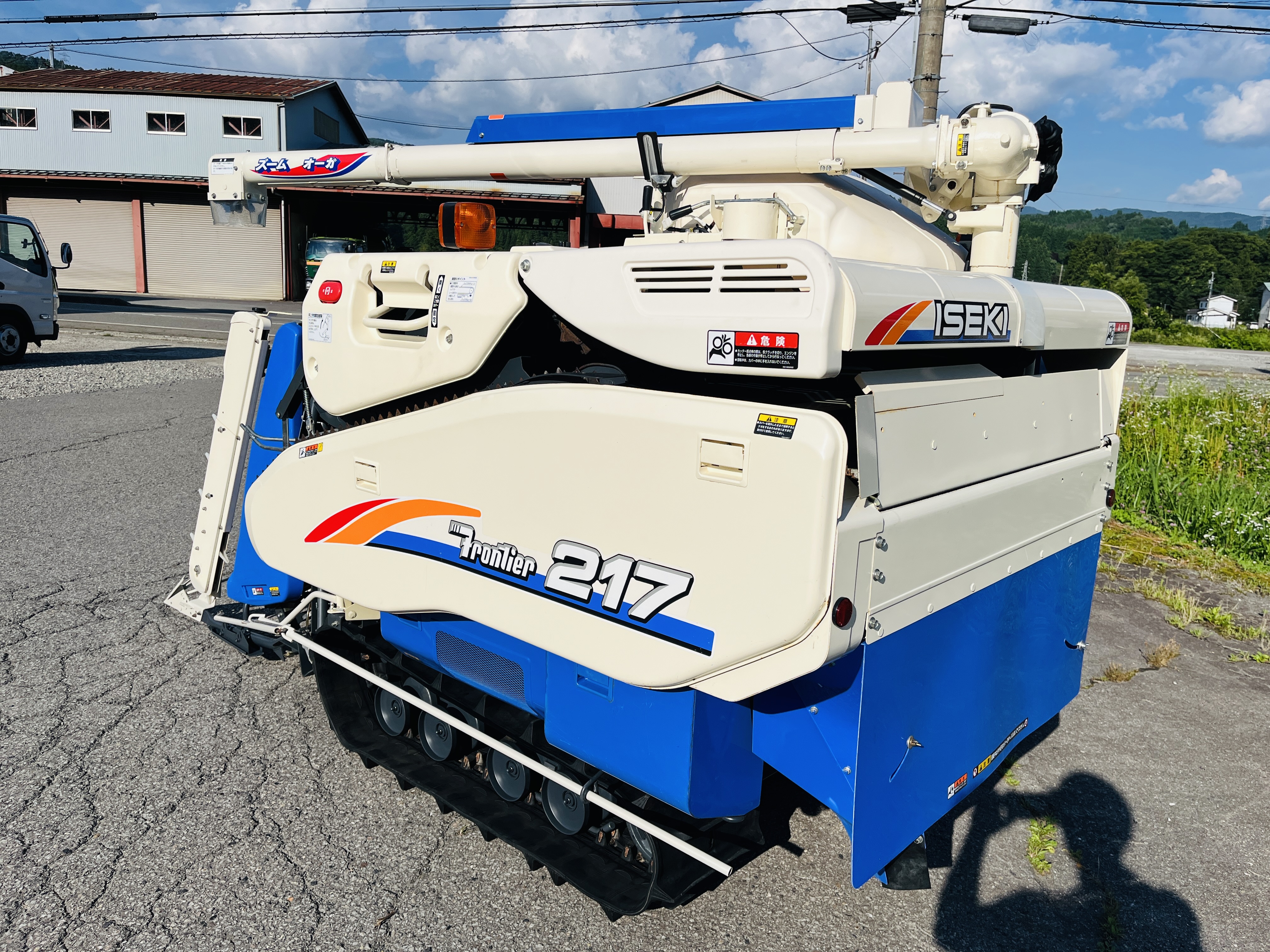 イセキ 中古コンバイン HN217-GZKWCの商品画像4