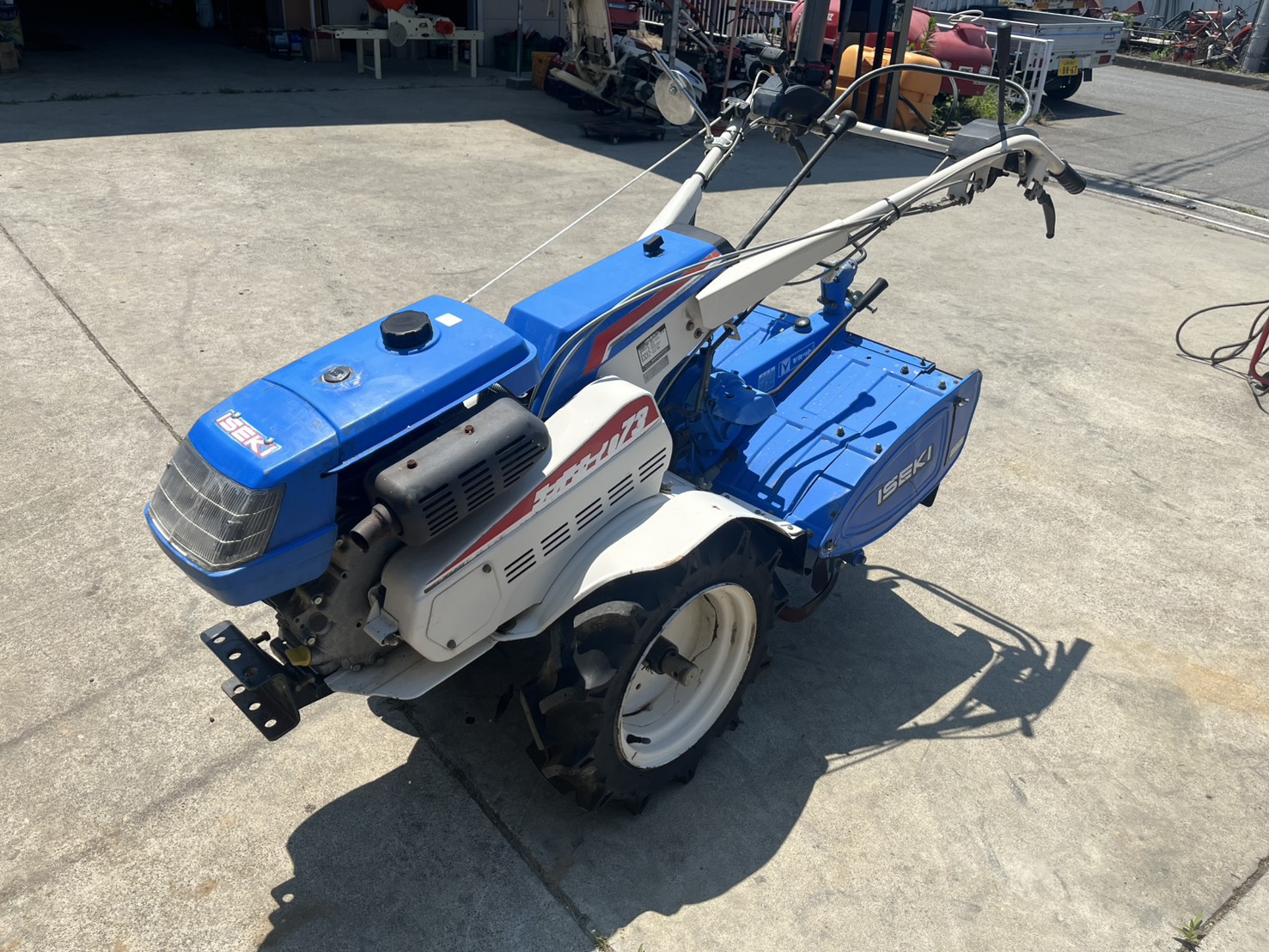 イセキ 中古管理機 《KVC73-RV12》
