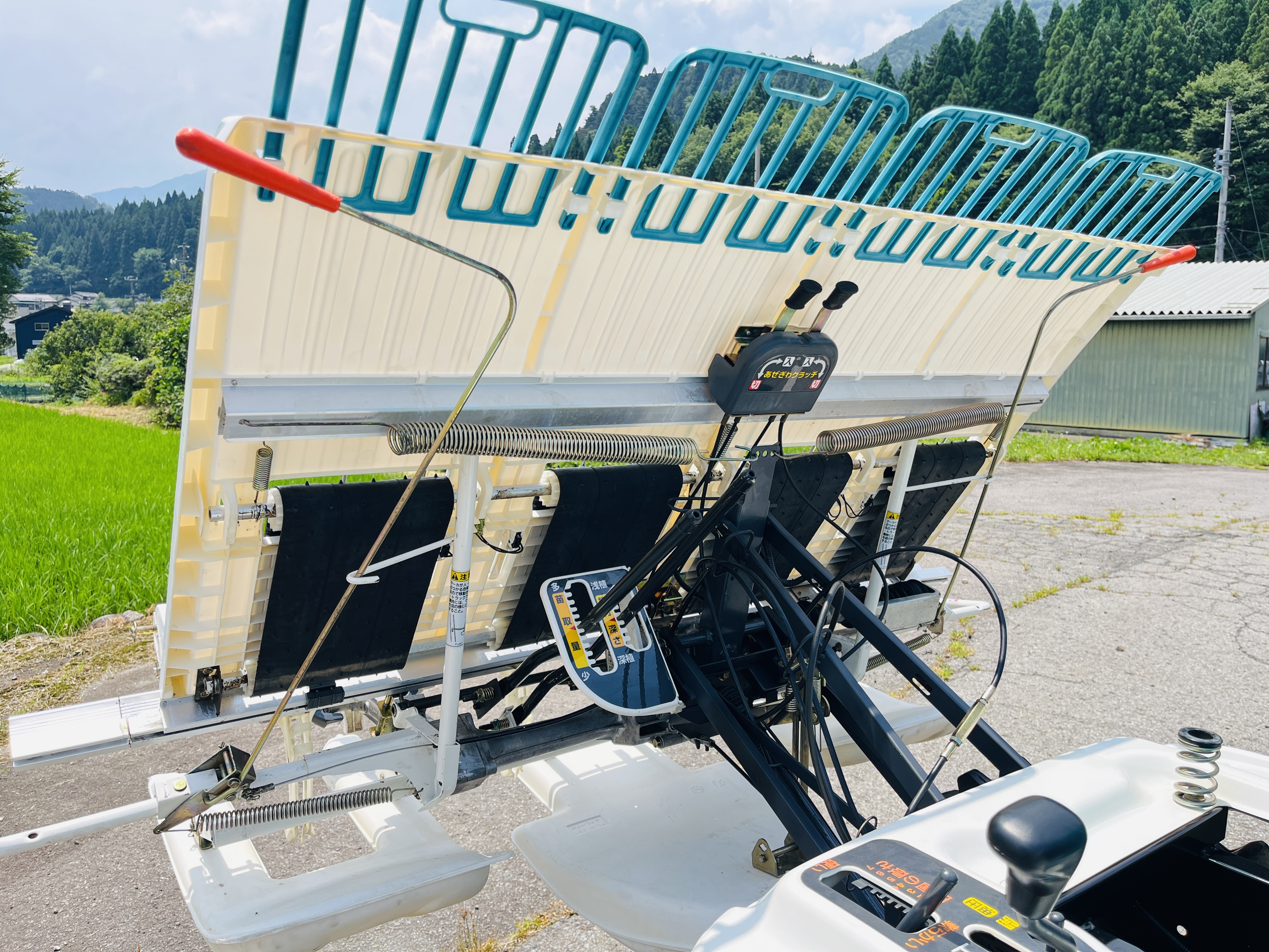 日立 中古田植機 HP-J4(クボタJC4)の商品画像9