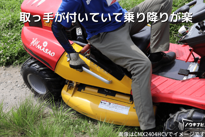 乗用モア Hey MASAO（ヘイマサオ） 筑水キャニコム CMX2403HCVの商品画像6