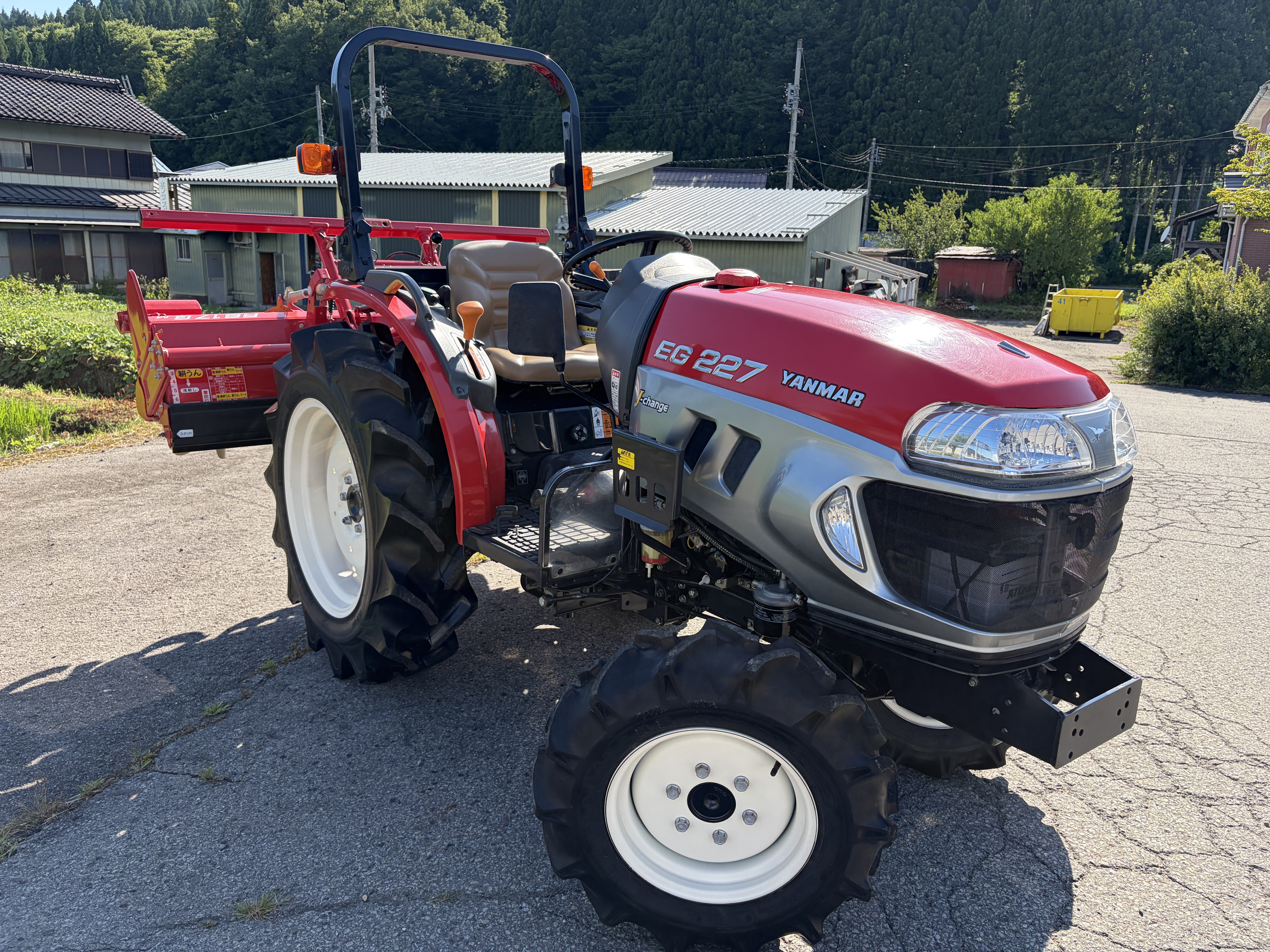 ヤンマー 中古トラクター EG227X J-changeの商品画像2
