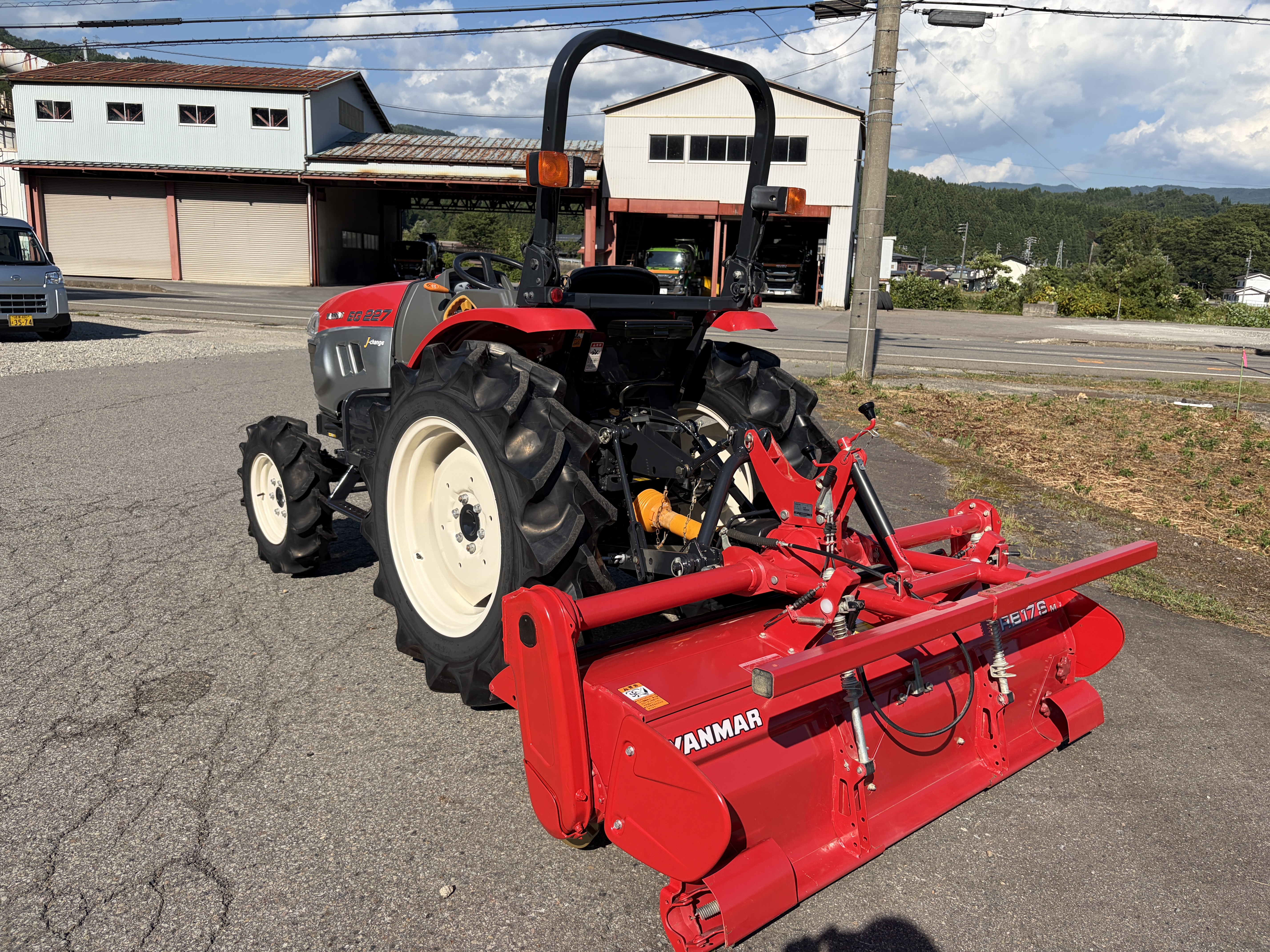 ヤンマー 中古トラクター EG227X J-changeの商品画像4