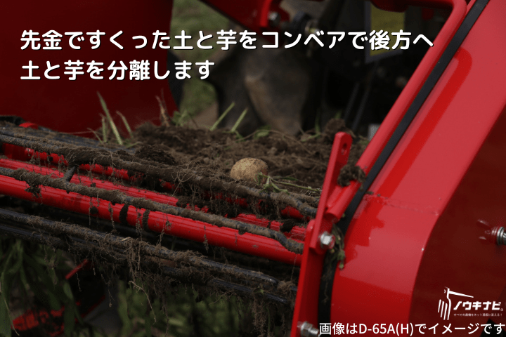 掘取機 ニプロ D-551A(H) 芋掘り機の商品画像3