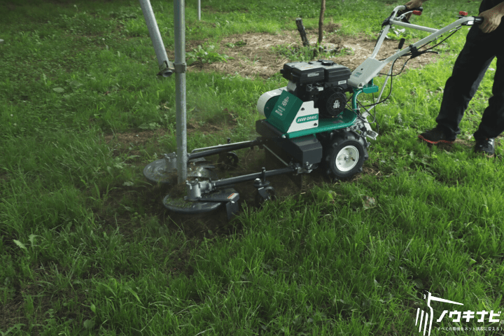 クワガタモアー オーレック KU350 幹周用草刈機