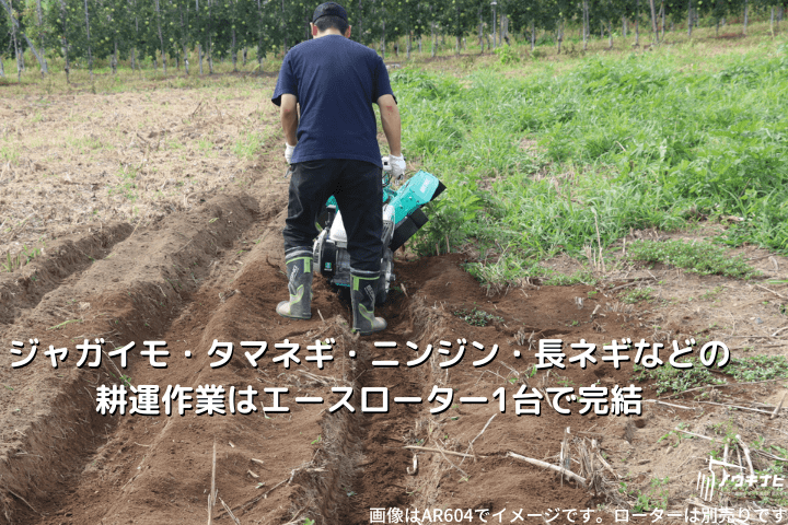 小型管理機 オーレック エースローター AR604の商品画像6