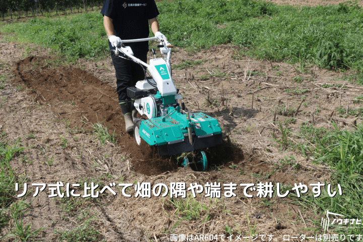 小型管理機 オーレック エースローター AR704の商品画像3