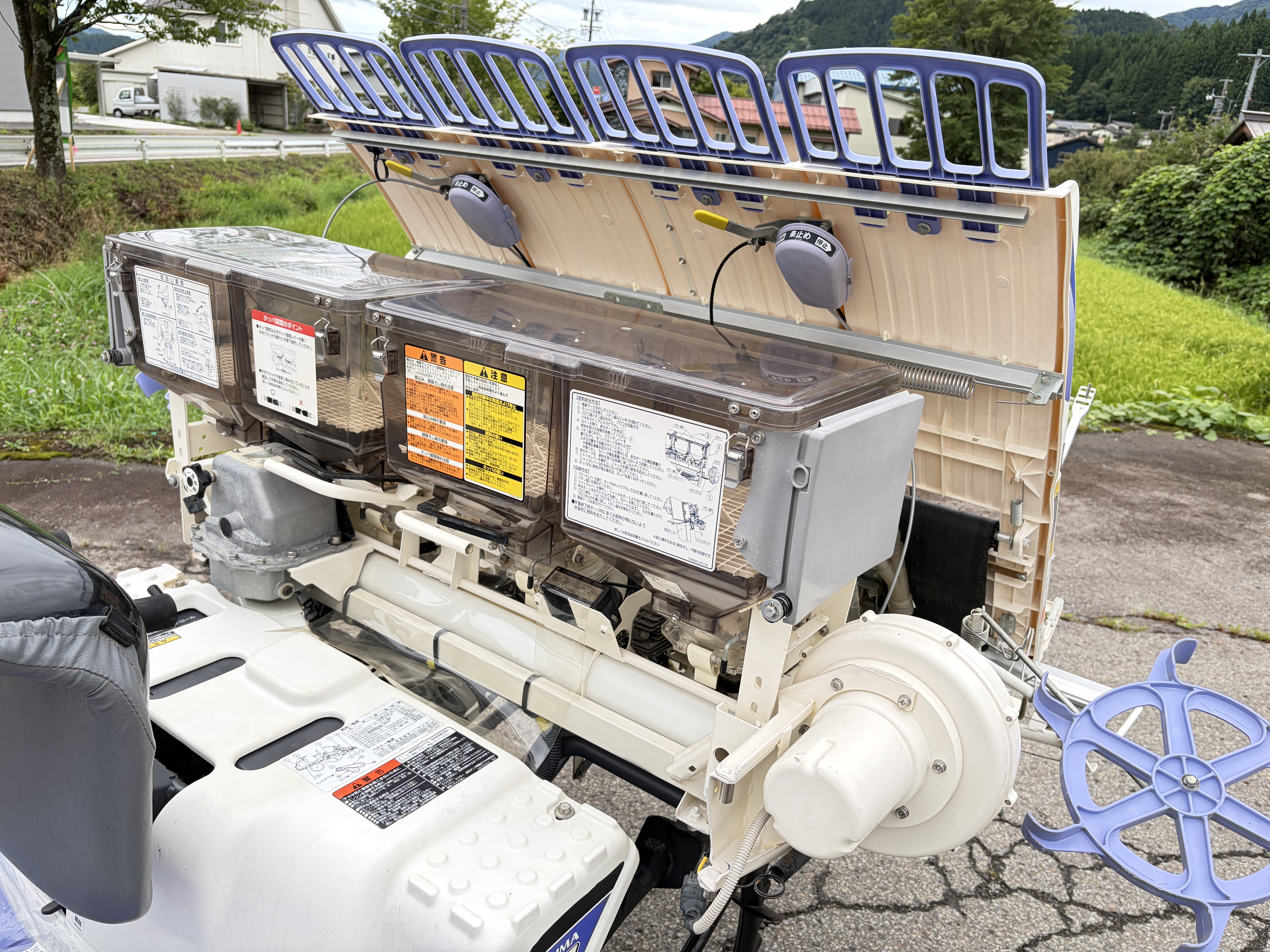 三菱マヒンドラ農機 中古田植機 LE4の商品画像10