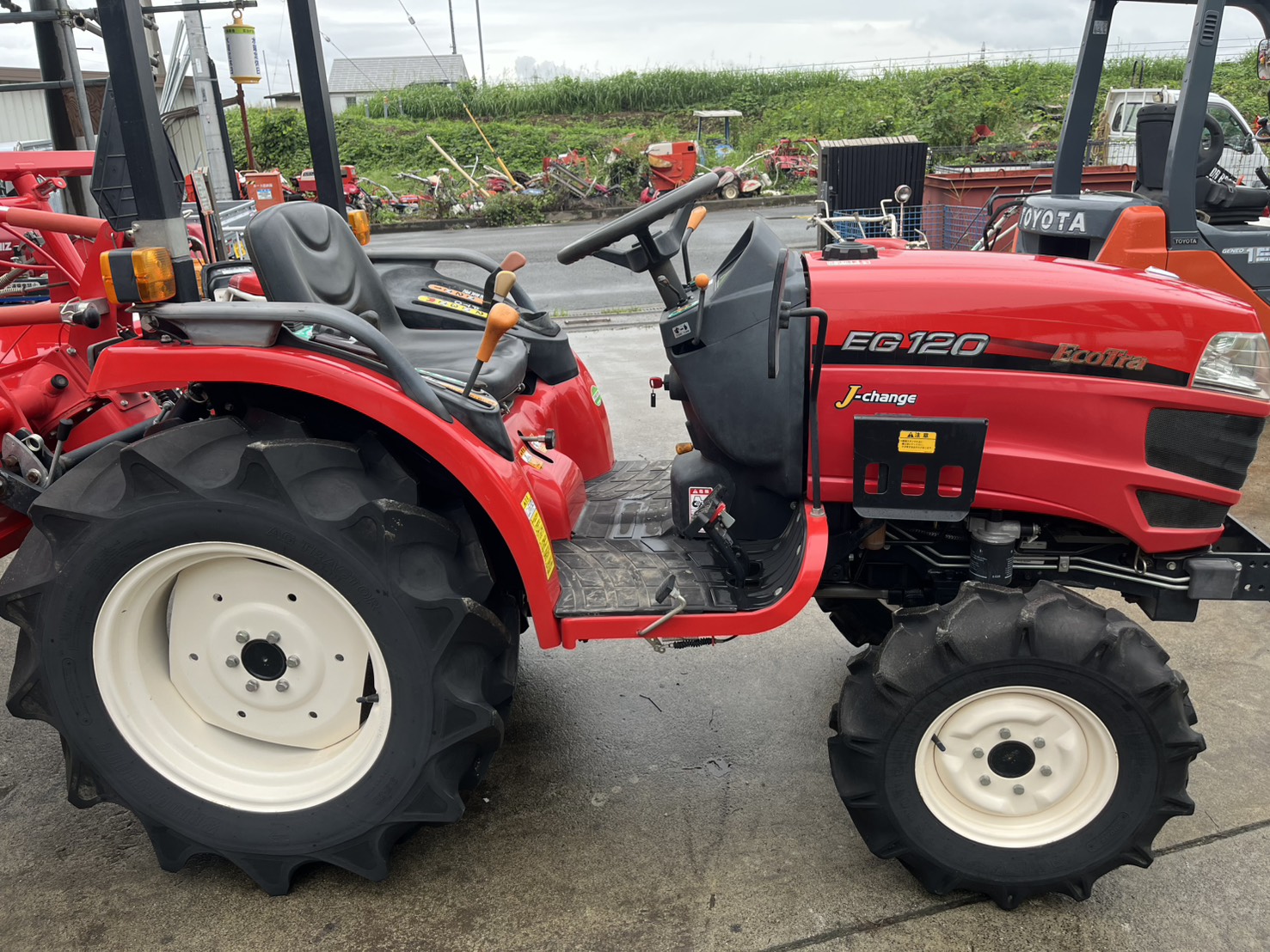 ヤンマー 中古トラクター EG120Xの商品画像4