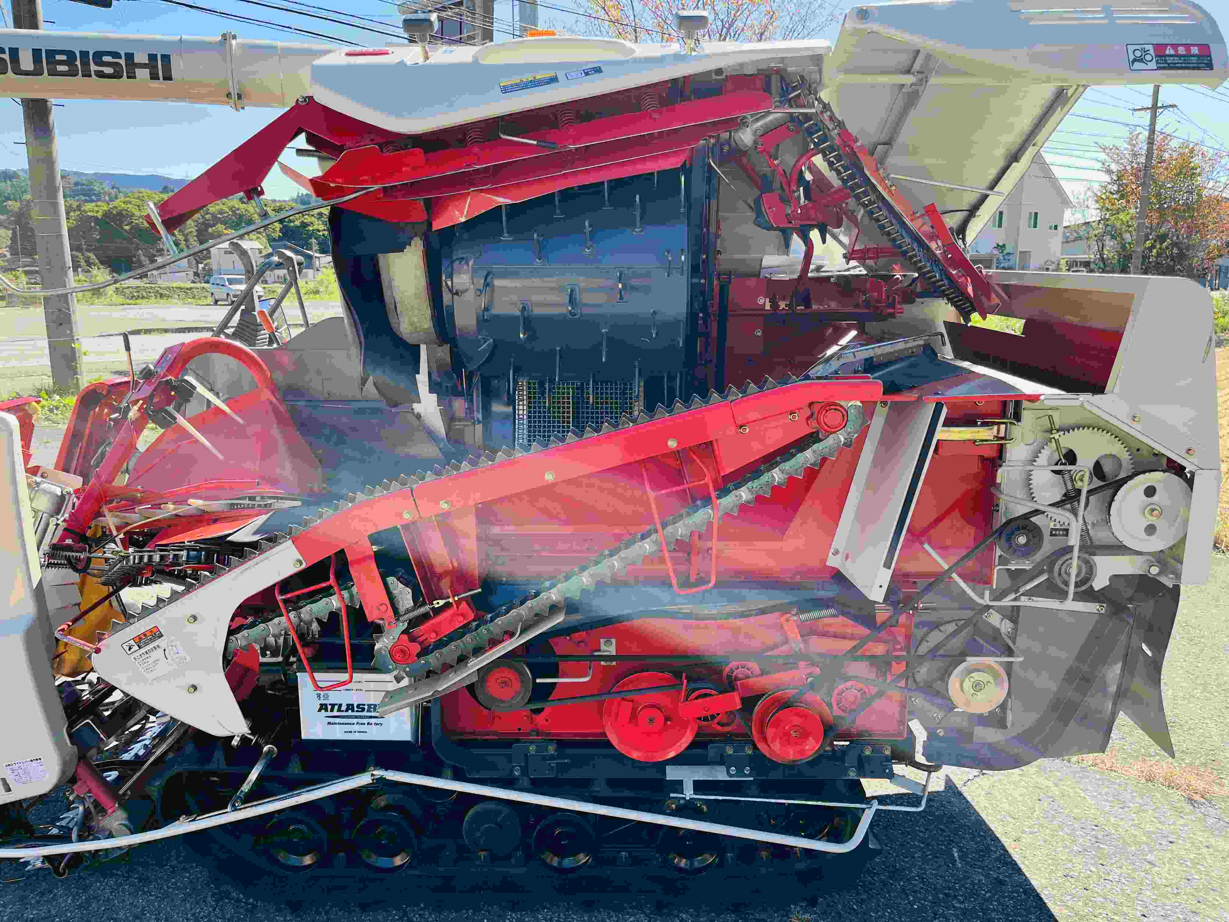 三菱マヒンドラ農機 中古コンバイン VM15Gの商品画像9