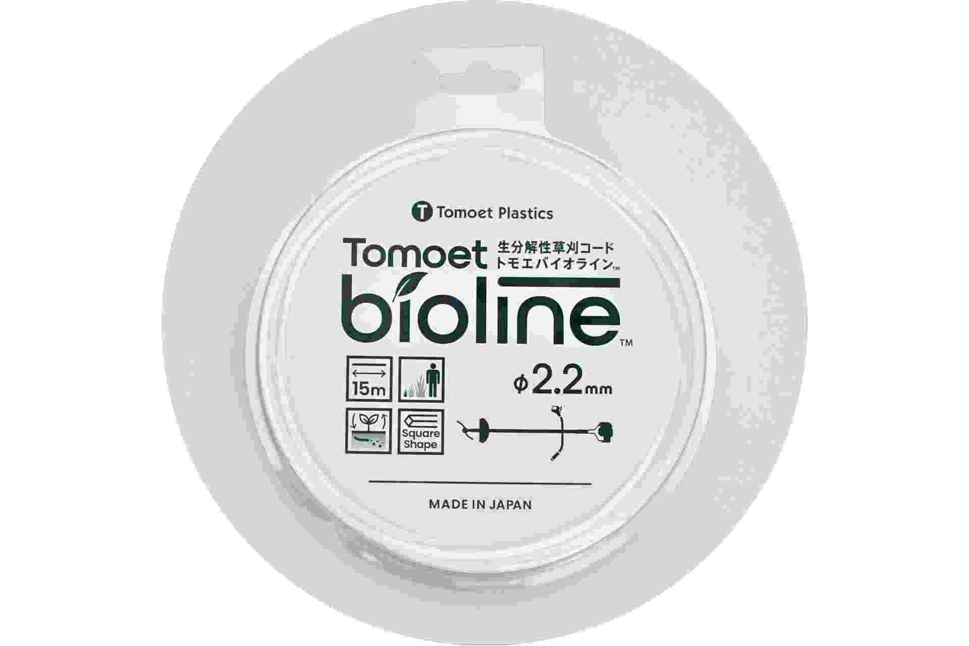 生分解性草刈コード トモエバイオライン TBL022-015SW 巴工業
