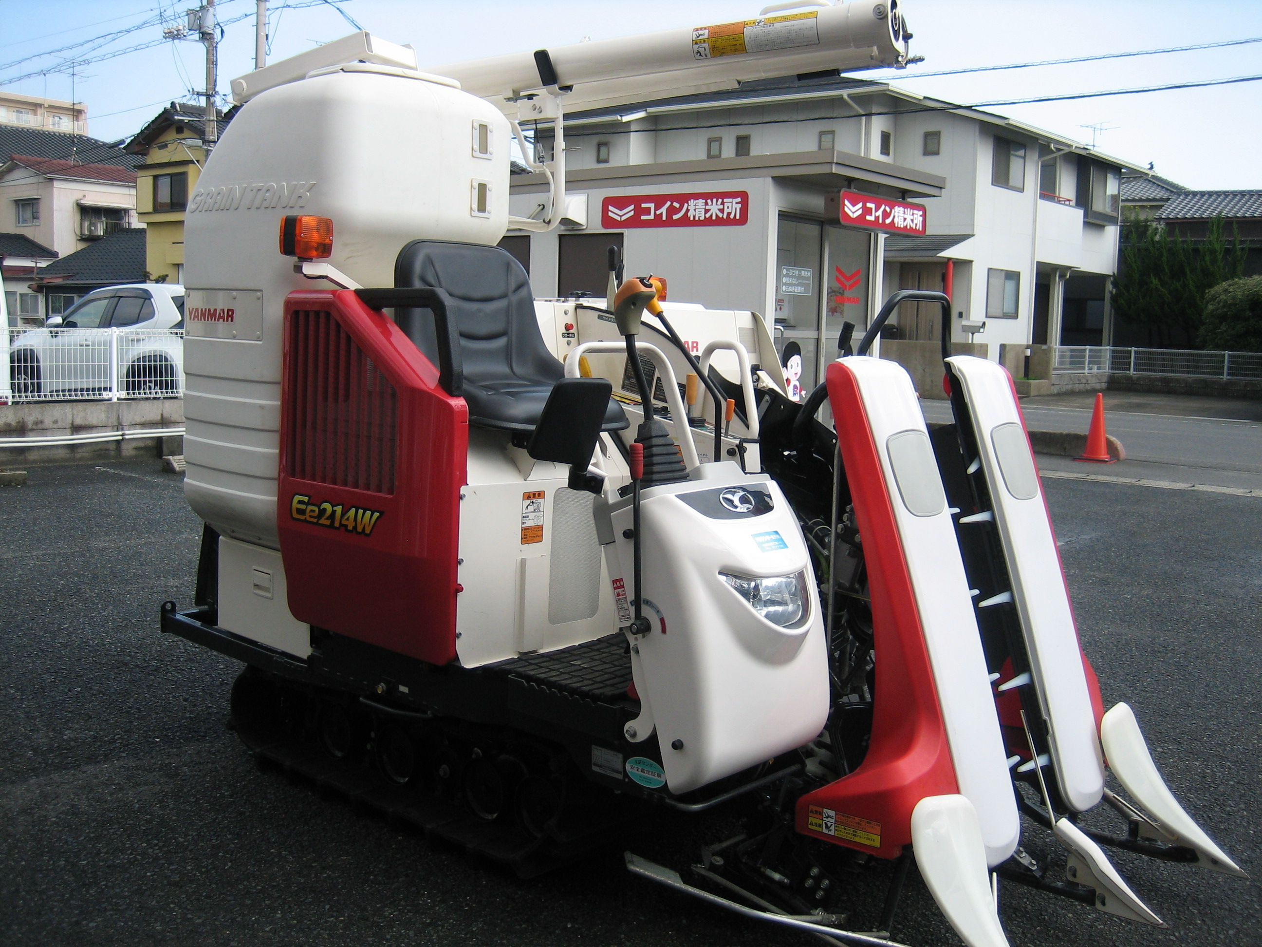 ヤンマー 中古コンバイン Ee214W GJFLの商品画像4