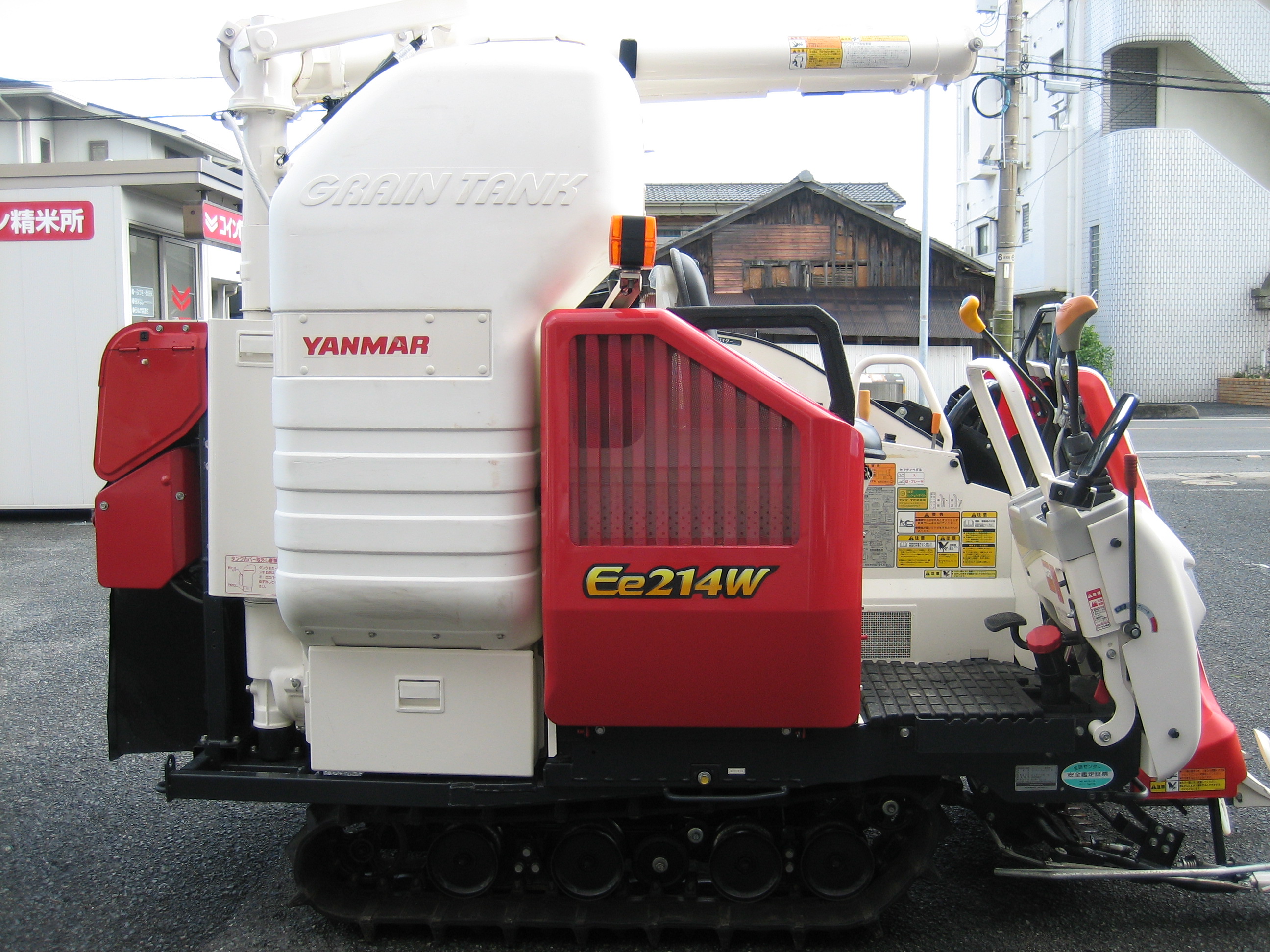 ヤンマー 中古コンバイン Ee214W GJFLの商品画像5