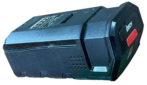 elex専用2.0Ahスペアバッテリー 電気用品安全法(PSE)認証 アイデック TPBT5620
