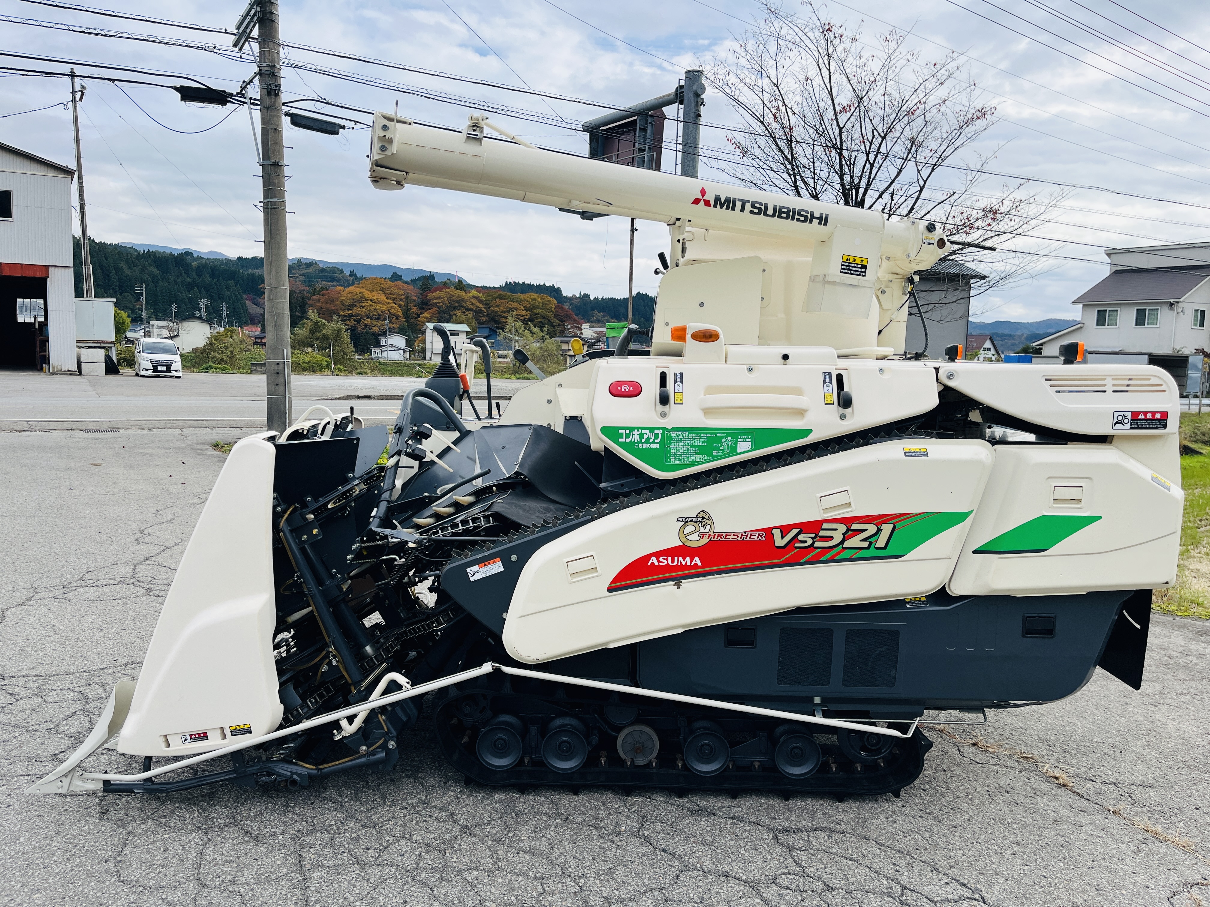 三菱マヒンドラ農機 中古コンバイン VS321の商品画像6