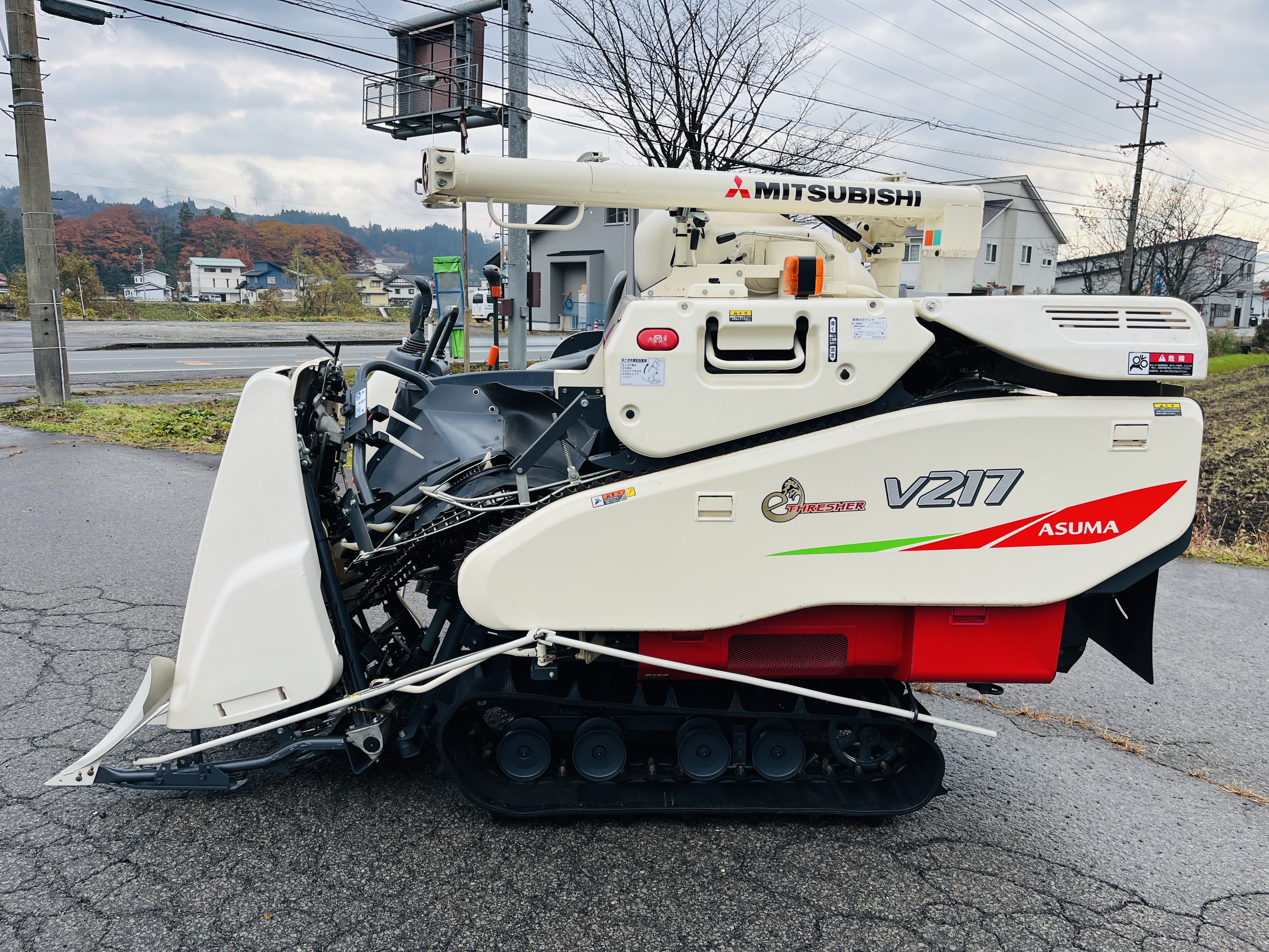 三菱マヒンドラ農機 中古コンバイン V217Gの商品画像6