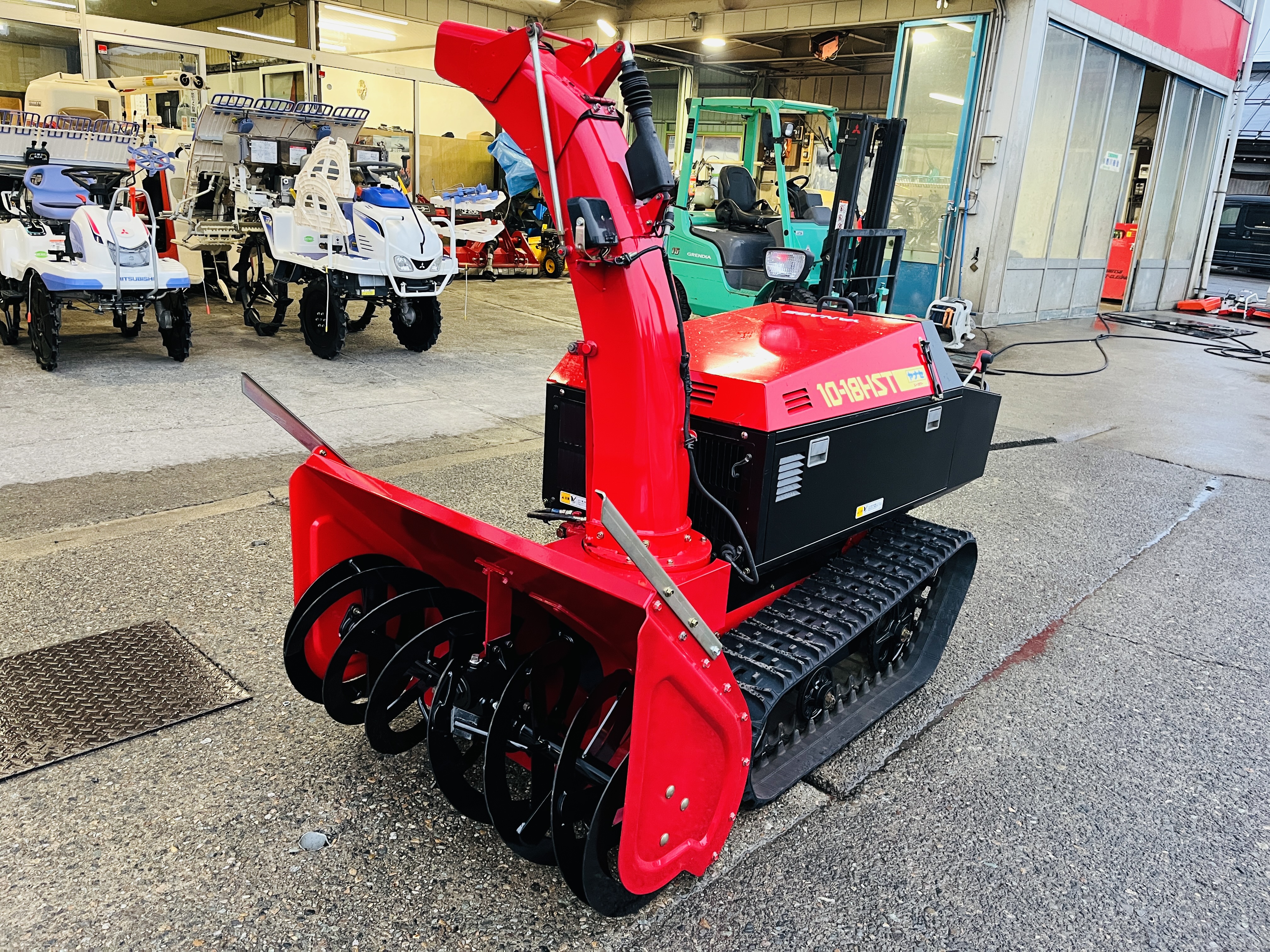 その他 中古その他 ヤナセ:スノースロワー10-18HST