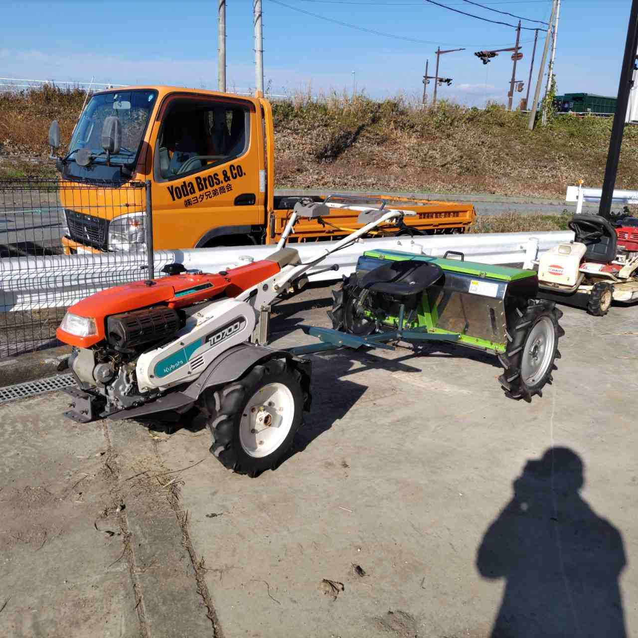 クボタ 中古管理機 TD700+HLS1240の商品画像4