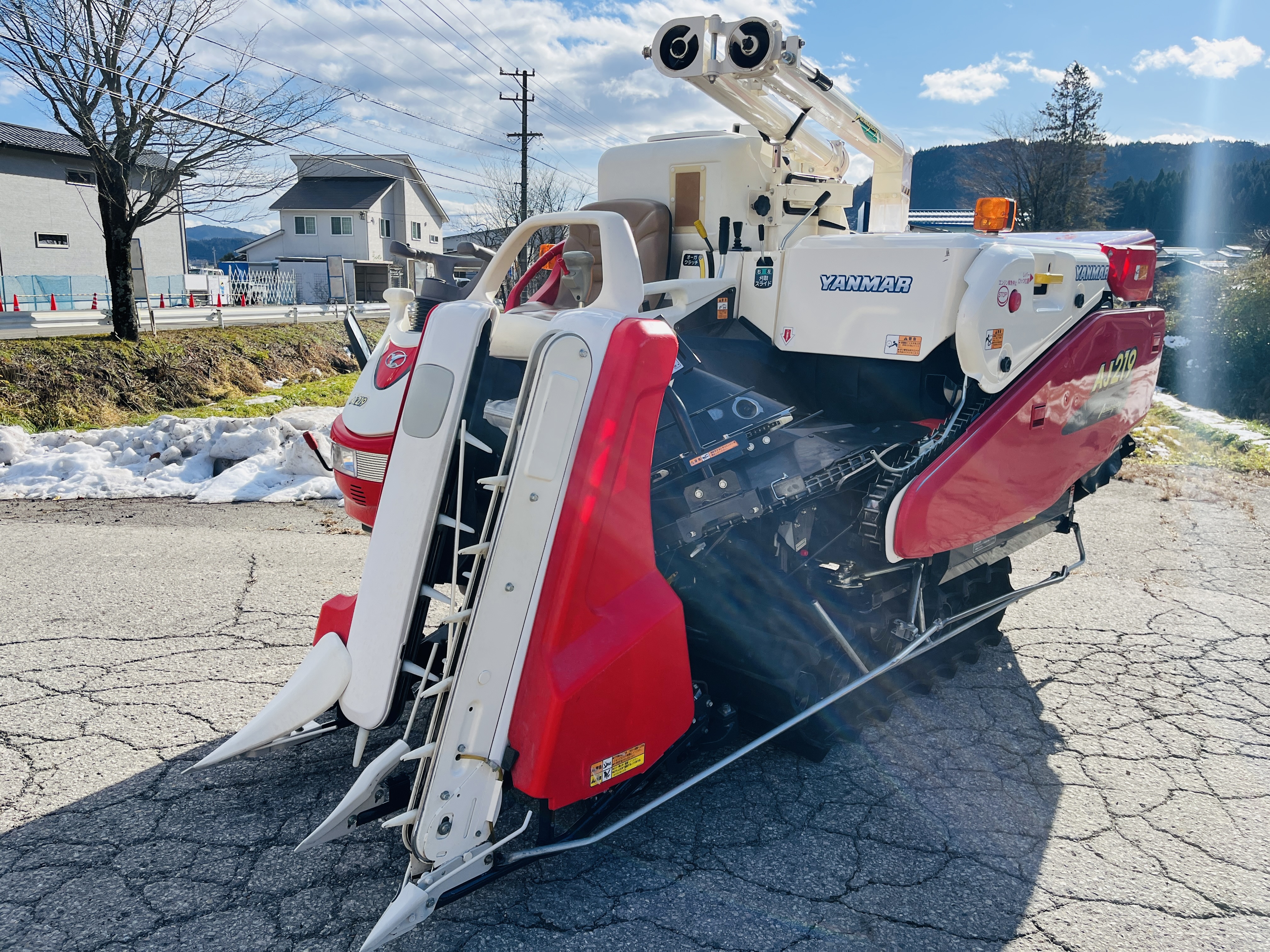 ヤンマー 中古コンバイン AJ219