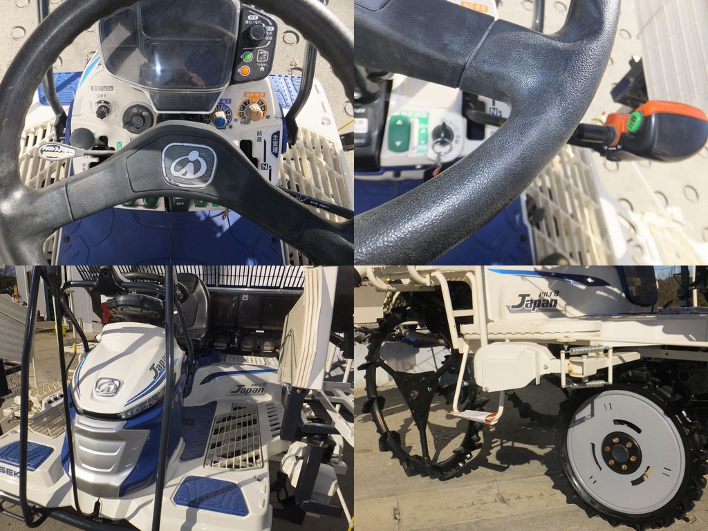 イセキ 中古田植機 PRJ8D-ZLF GPS 現行型の商品画像5