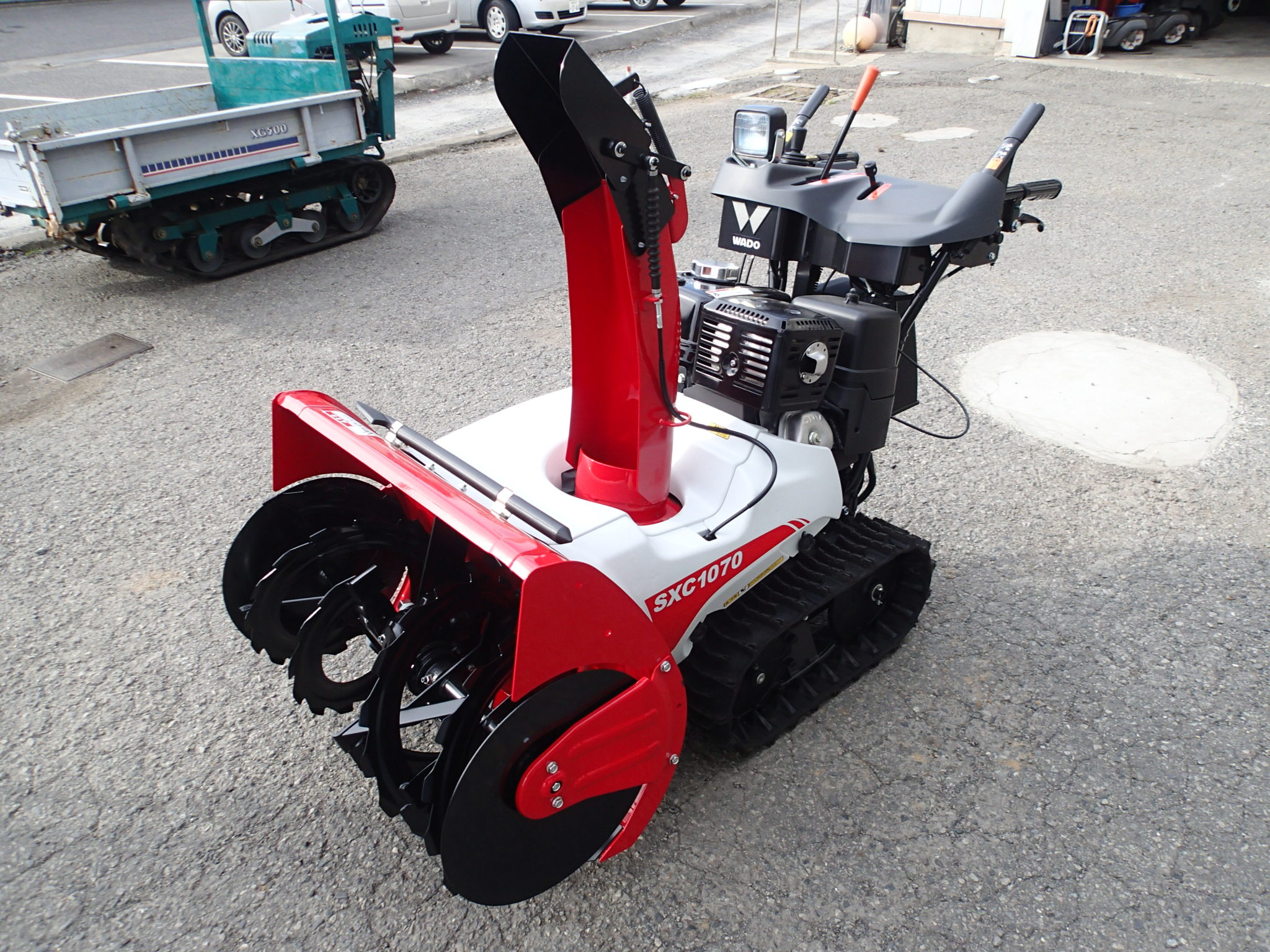 中古】【動作OK】【店頭引取限定】WADO 和同産業 除雪機 11.8