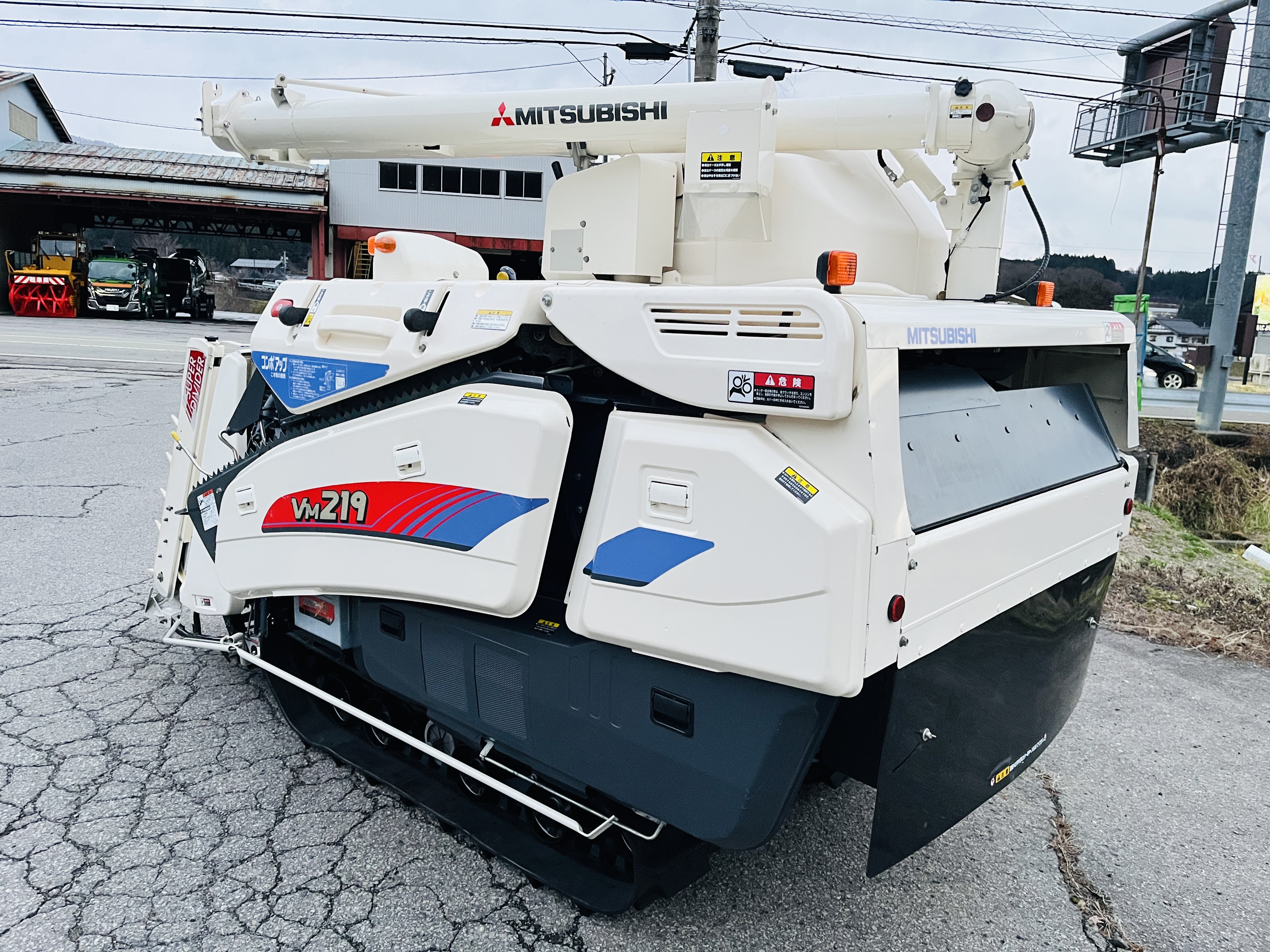 三菱マヒンドラ農機 中古コンバイン VM219Gの商品画像4