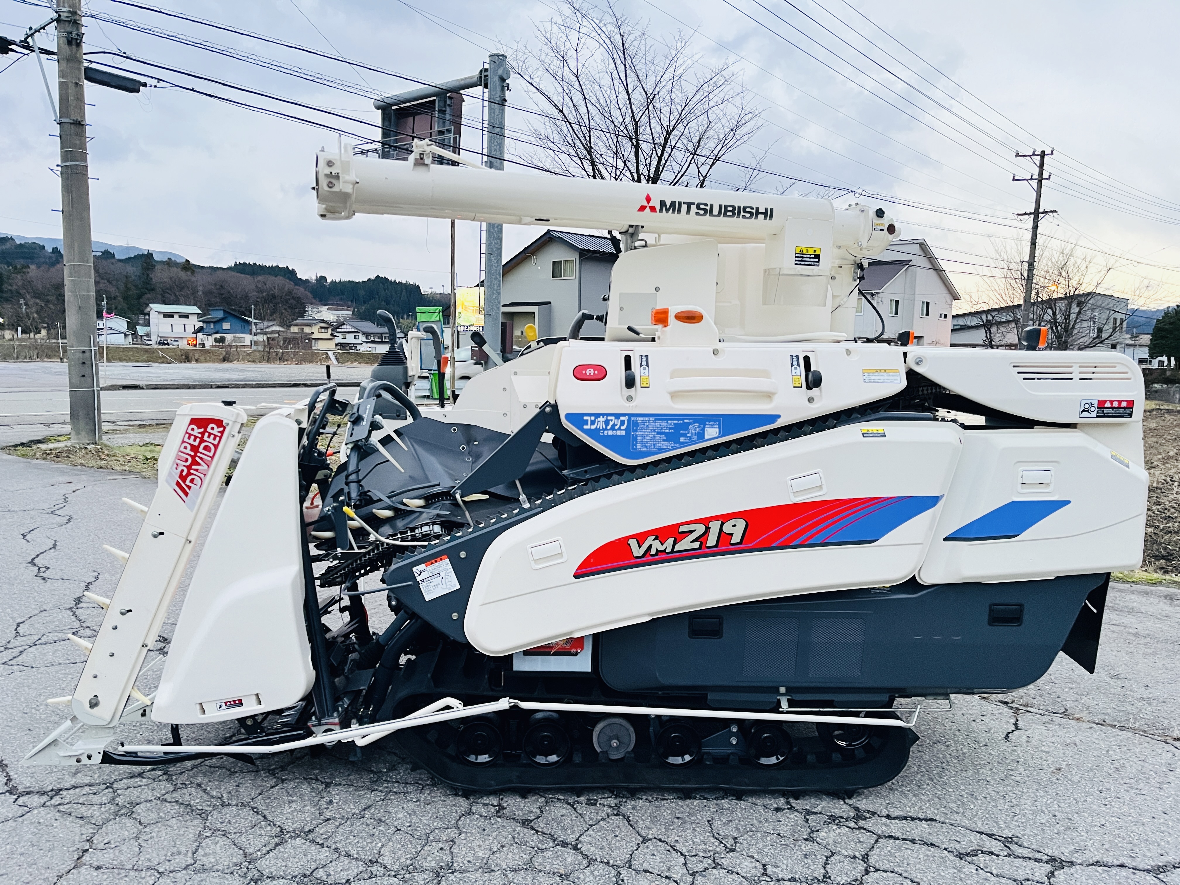 三菱マヒンドラ農機 中古コンバイン VM219Gの商品画像6