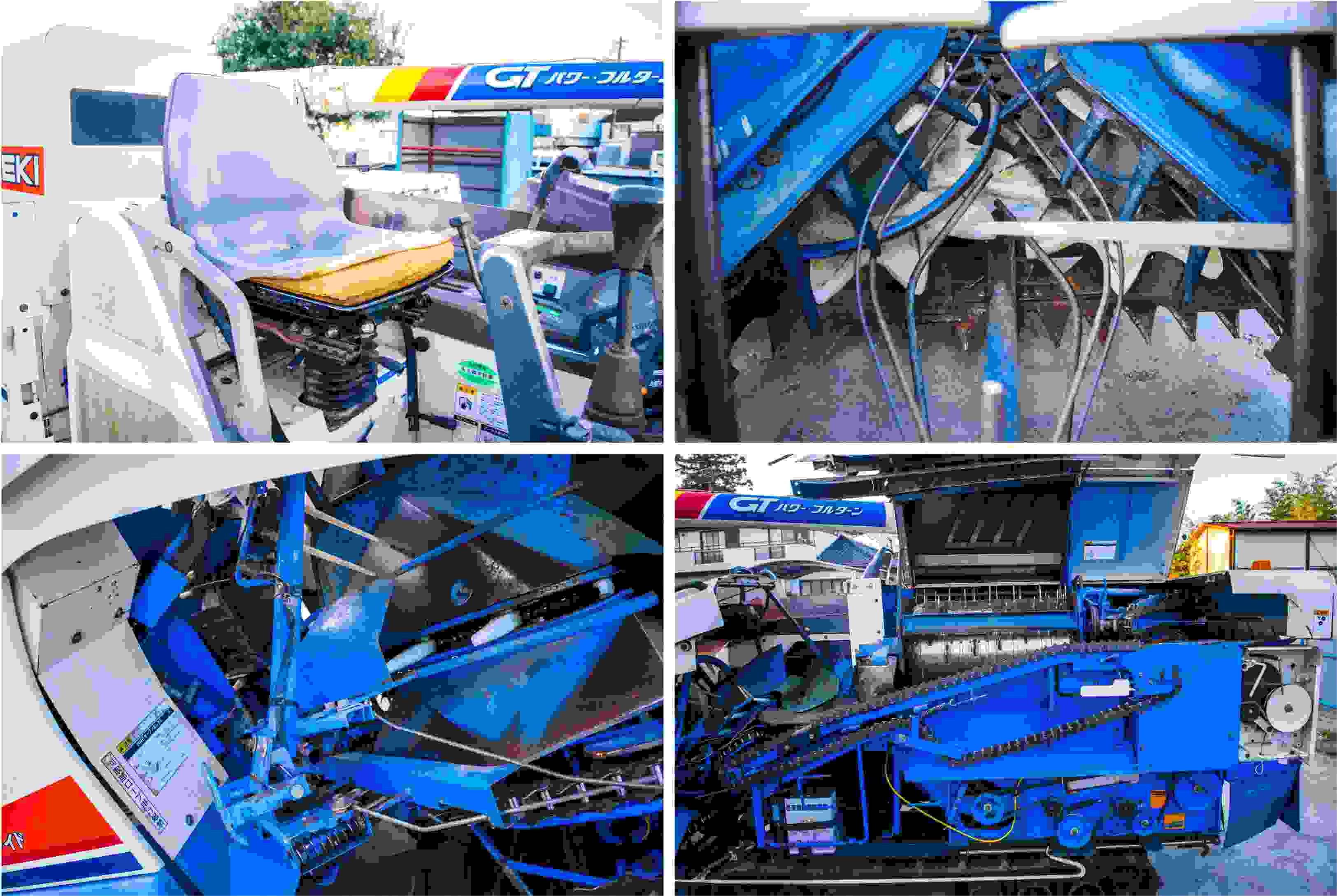 イセキ 中古コンバイン HF331G-AJDWBの商品画像6