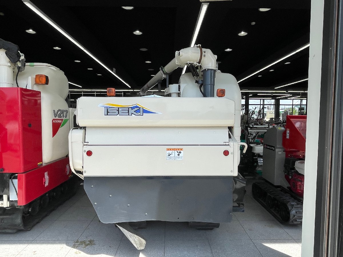  中古コンバイン 地域限定自宅配送【未整備】イセキ コンバイン HVZ211G: 長さ×幅×高さ2735ｍｍ×1560ｍｍ×1780ｍｍ 出力:11.6PSの商品画像6