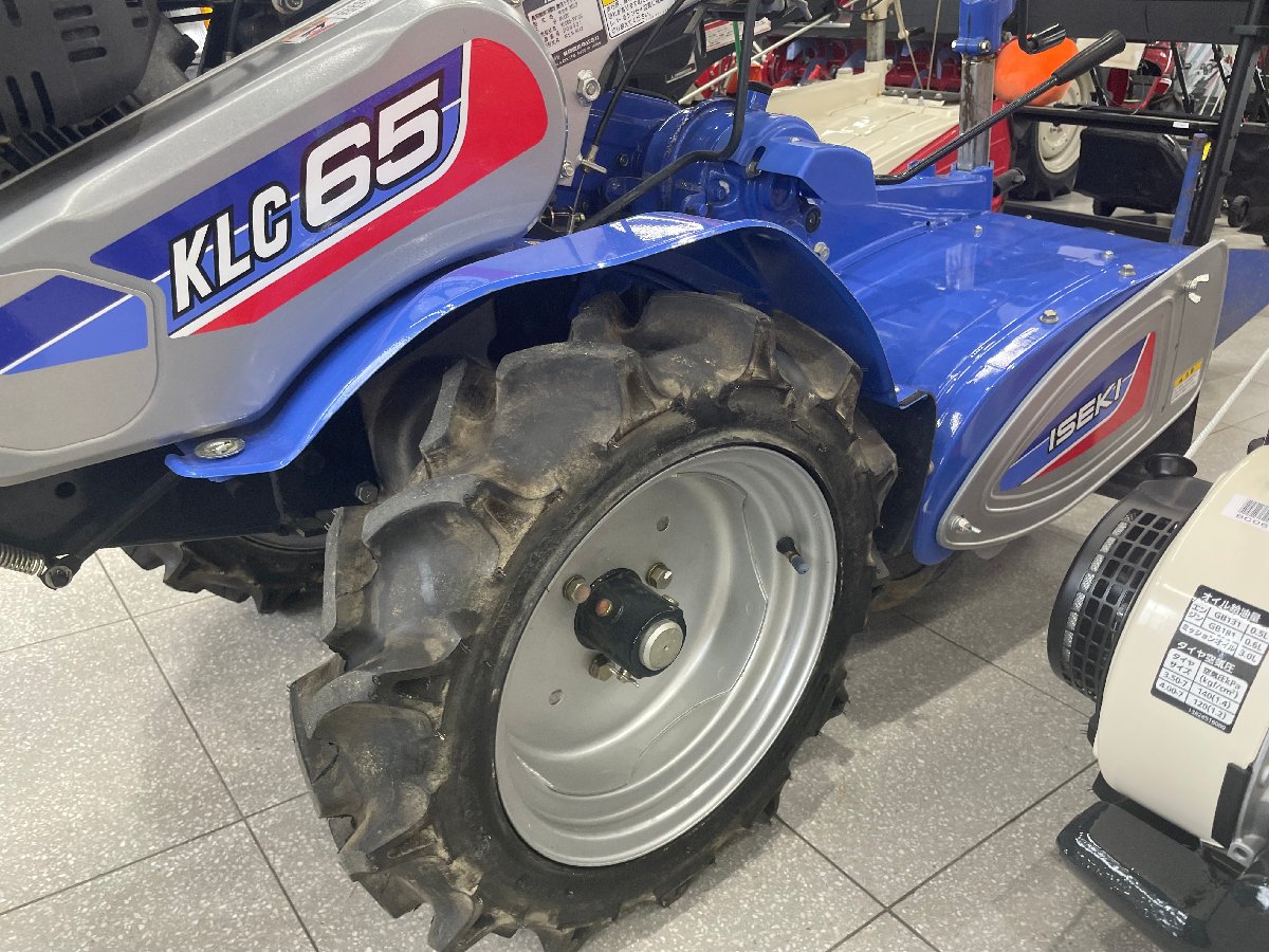 耕運機 イセキ 耕耘機 KLC65ーRV12S 長さ×幅×高さ:1770×600×1130(mm) 作業幅600mm エンジン:ガソリンエンジンの商品画像6