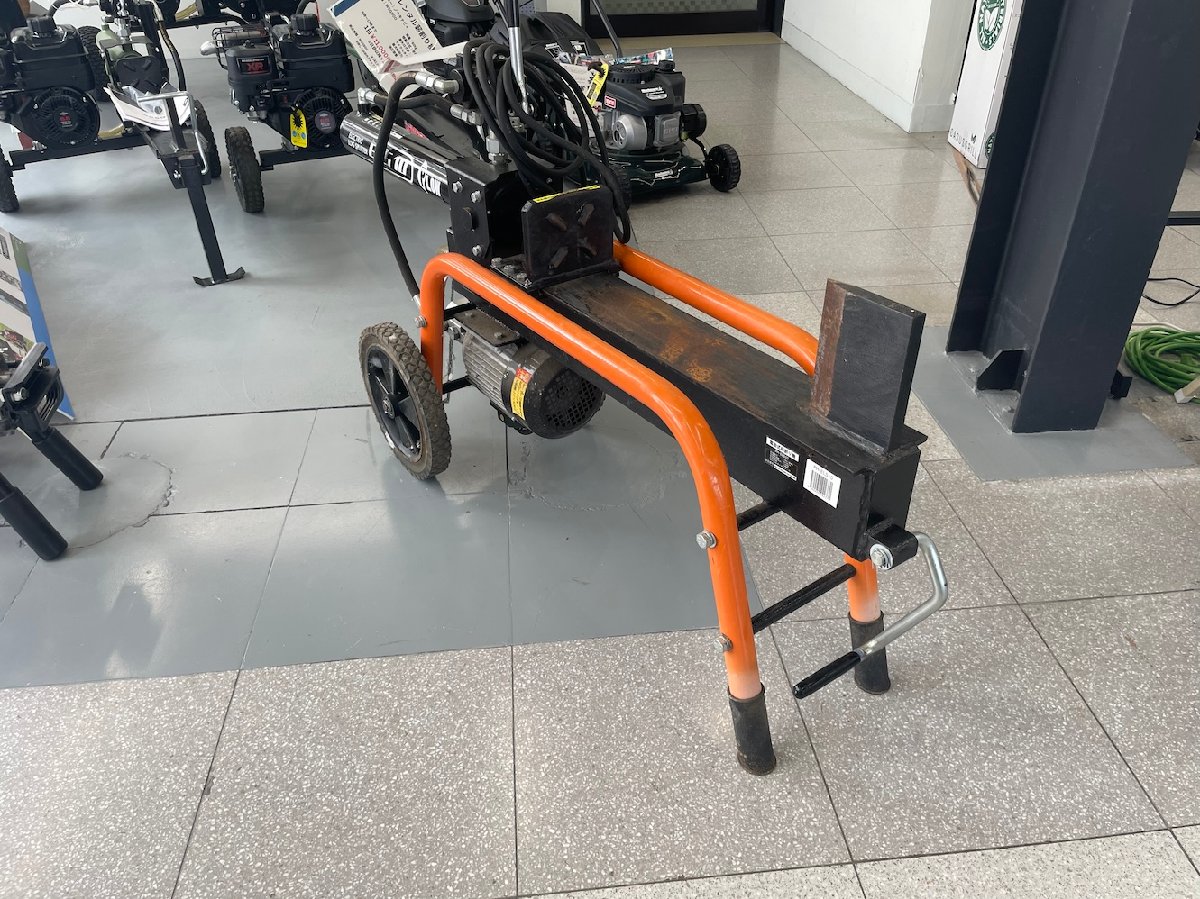 薪割り機 【整備待ち】プラウ 薪割り機 ELS10 機体寸法:1440×410×900 破砕力10t 最大破砕寸法:45cmの商品画像3