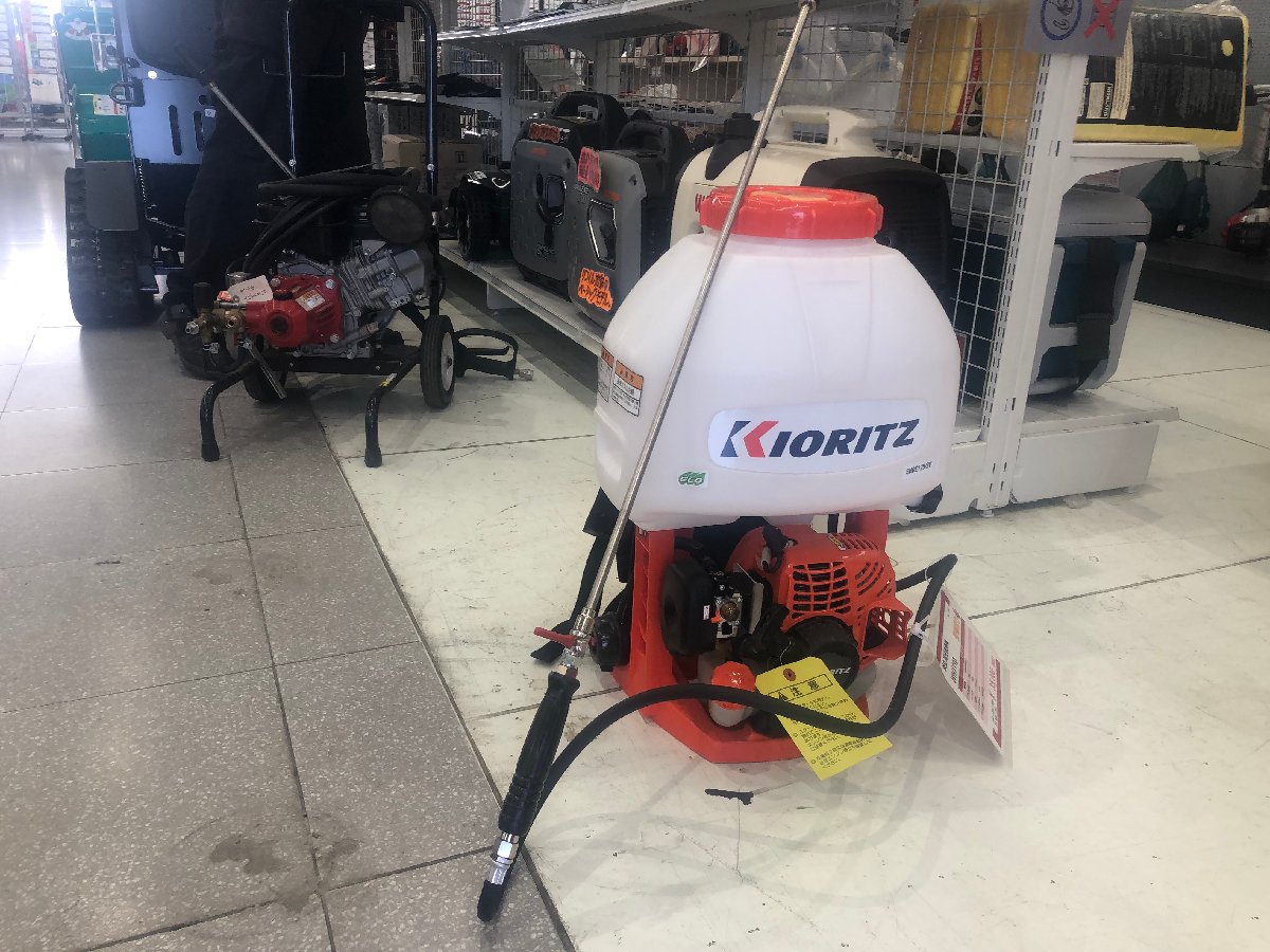  中古その他 【新品未使用】共立 背負動噴 SHRE175/SV 機体寸法:316×398×574(mm) 常用散布量1.20L/min 常用圧力:1.0〜1.1MPaの商品画像2