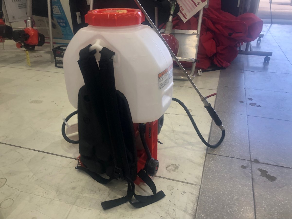  中古その他 【新品未使用】共立 背負動噴 SHRE175/SV 機体寸法:316×398×574(mm) 常用散布量1.20L/min 常用圧力:1.0〜1.1MPaの商品画像5