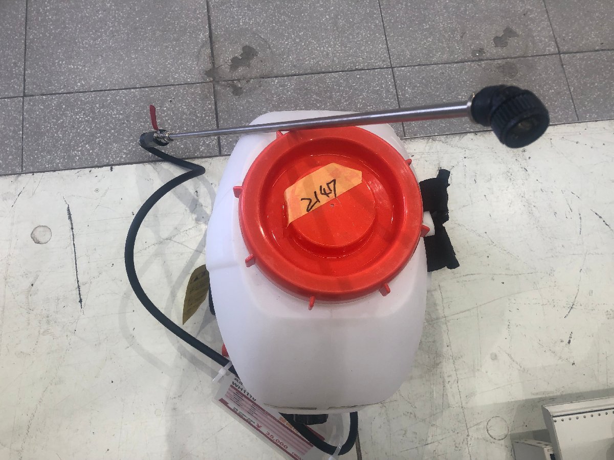  中古その他 【新品未使用】共立 背負動噴 SHRE175/SV 機体寸法:316×398×574(mm) 常用散布量1.20L/min 常用圧力:1.0〜1.1MPaの商品画像8
