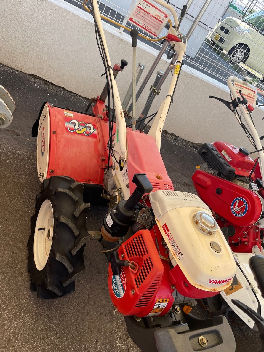 耕運機 ヤンマー 耕耘機 DK7DX 機体寸法:1740mm×650mm×1020mm 出力6.2PS 使用燃料 :ガソリンの商品画像3