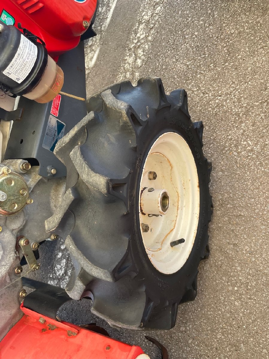 耕運機 ヤンマー 耕耘機 DK7DX 機体寸法:1740mm×650mm×1020mm 出力6.2PS 使用燃料 :ガソリンの商品画像7