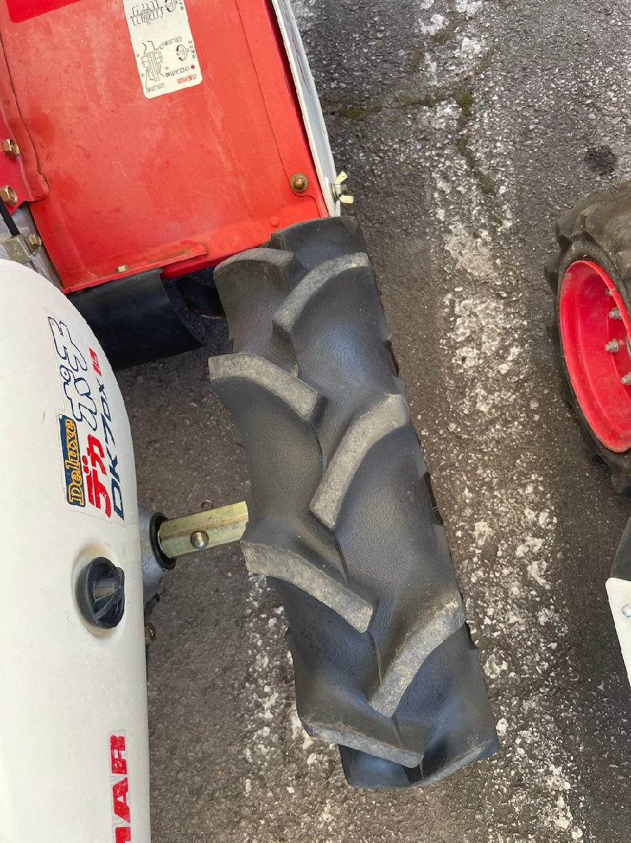 耕運機 ヤンマー 耕耘機 DK7DX 機体寸法:1740mm×650mm×1020mm 出力6.2PS 使用燃料 :ガソリンの商品画像9