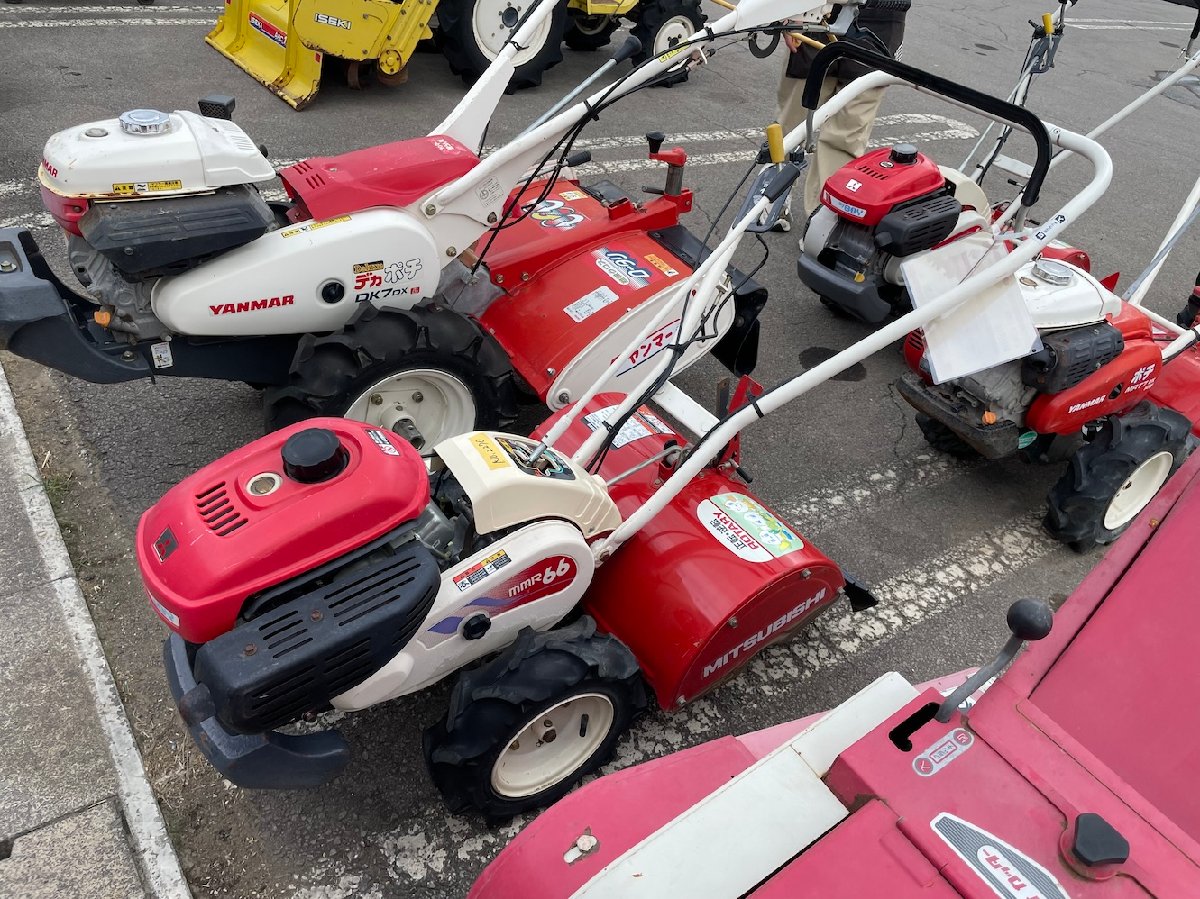 管理機 三菱農機 管理機 MMR66 機体寸法:1400×560×940 出力3.5PS 使用燃料/容量:ガソリン/2.6Lの商品画像2