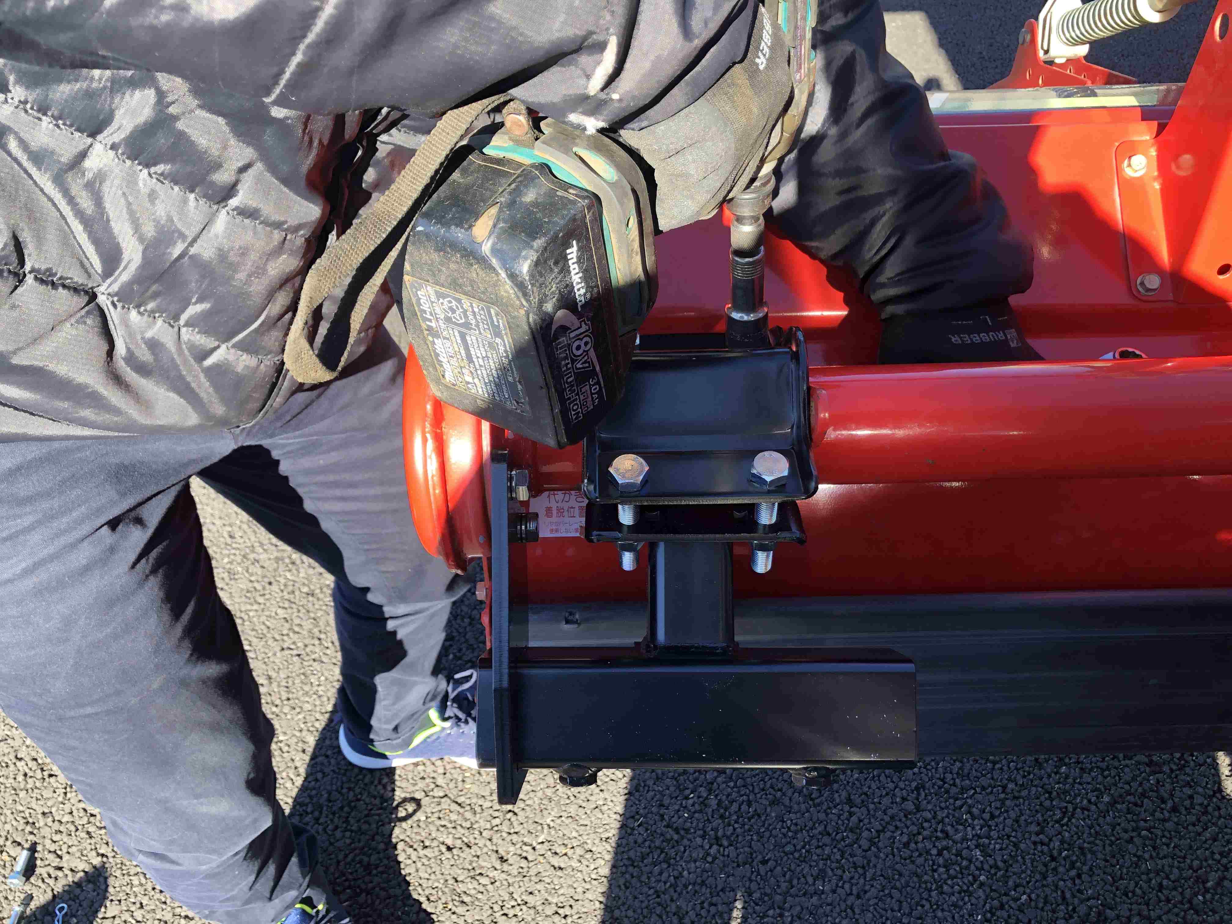 トラクター用あぜ際処理機 フリーフロンディスク FR352 ジョーニシの商品画像11