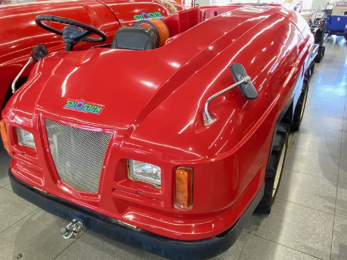 中古スピードスプレーヤー 1911 ショーシン SS 3S-FS642HC: 主要圃場形態棚園〜立ち木向き エンジン定格出力:25.3(kW)最大31.7(kW)