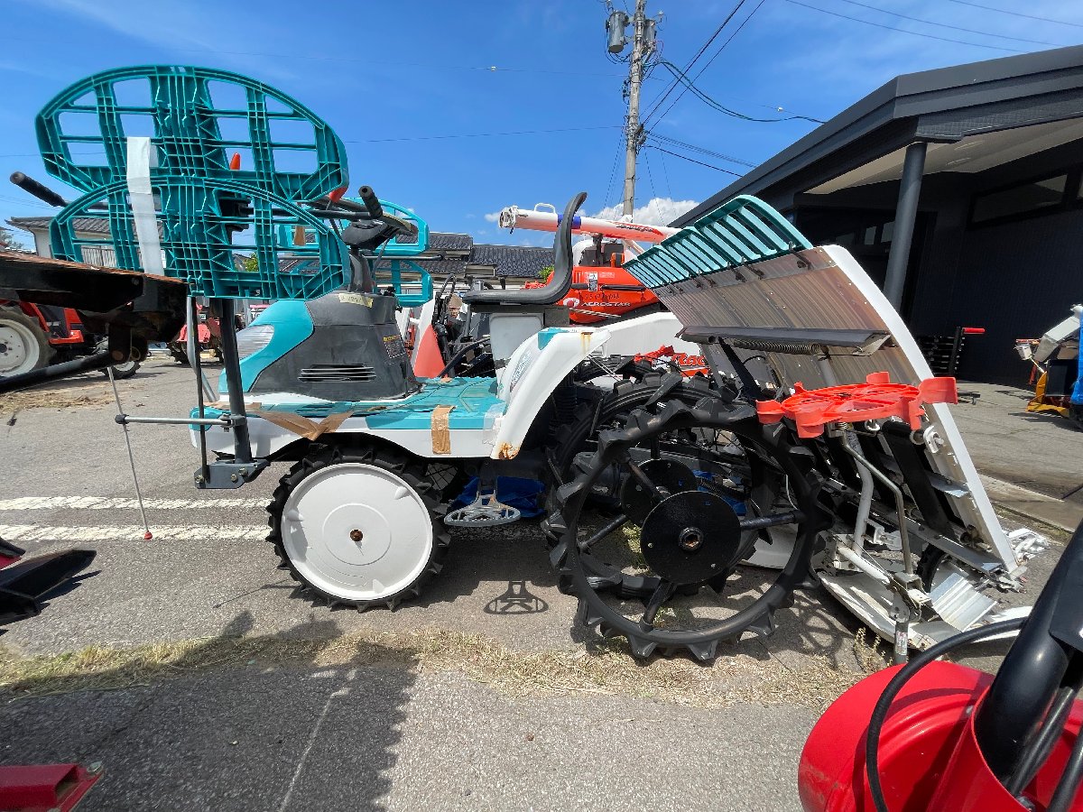  中古田植機 1782 クボタ 乗用田植機 SPU45P: 長さ×幅×高さ2360ｍｍ×1610ｍｍ×1300ｍｍ 重量:298�sの商品画像6