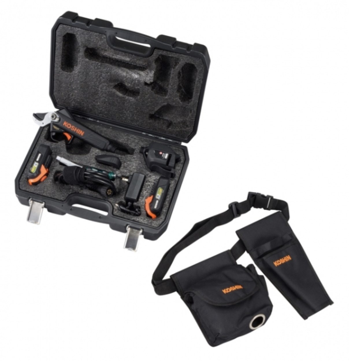 人気新品 工進 PPD-1825 充電式剪定はさみ アンビル刃 18V 2.5Ah バッテリー2個付き スマートシリーズ