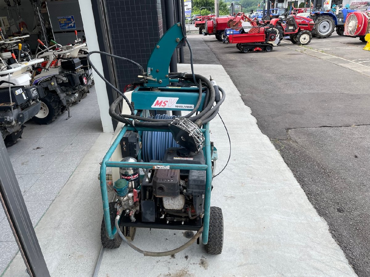 動噴 丸山製作所 自走セット動噴 MSV413R2-M-2 機体寸法:1145×700×1235 出力6.3PS 燃料:ガソリンの商品画像2