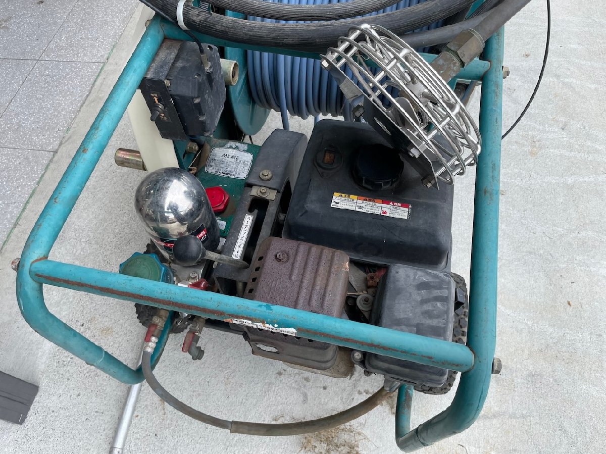 動噴 丸山製作所 自走セット動噴 MSV413R2-M-2 機体寸法:1145×700×1235 出力6.3PS 燃料:ガソリンの商品画像3