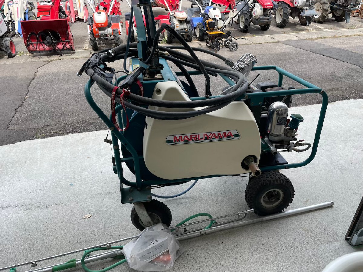 動噴 丸山製作所 自走セット動噴 MSV413R2-M-2 機体寸法:1145×700×1235 出力6.3PS 燃料:ガソリンの商品画像6