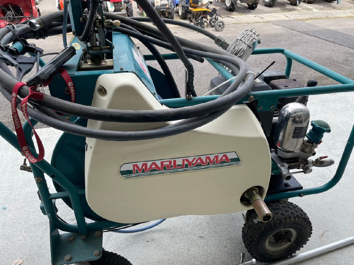 動噴 丸山製作所 自走セット動噴 MSV413R2-M-2 機体寸法:1145×700×1235 出力6.3PS 燃料:ガソリンの商品画像7