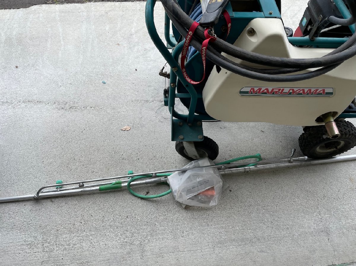 動噴 丸山製作所 自走セット動噴 MSV413R2-M-2 機体寸法:1145×700×1235 出力6.3PS 燃料:ガソリンの商品画像9